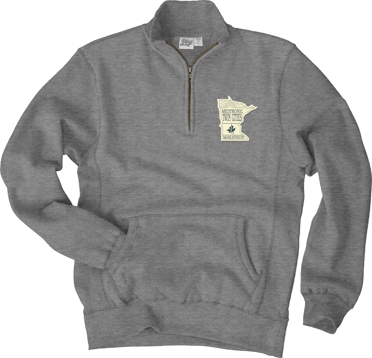 2021 Quick Pace 1/4 Zip Pullover - Gunmetal (Men's Sizing)
