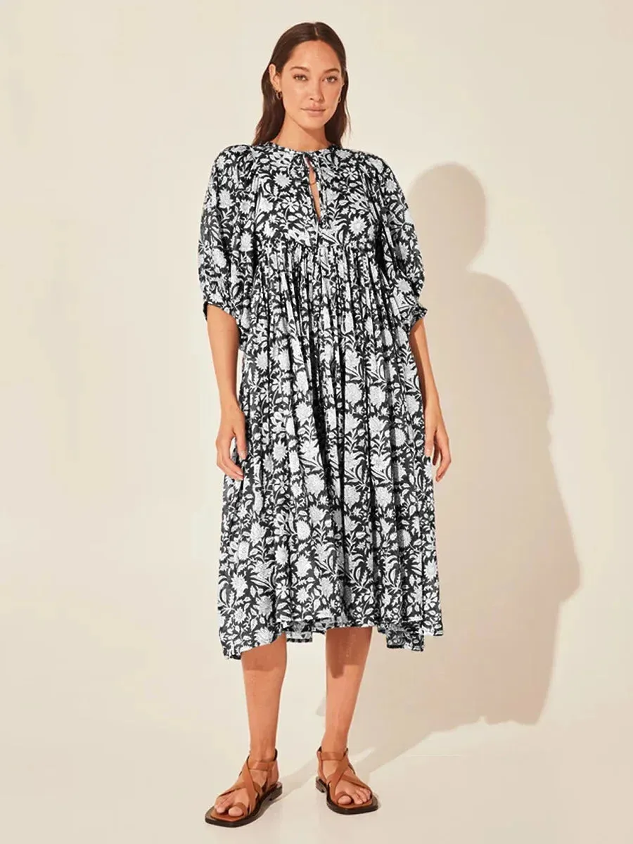 2024 Comfortable Walking Beachwear Floral Elegant Boho Dress