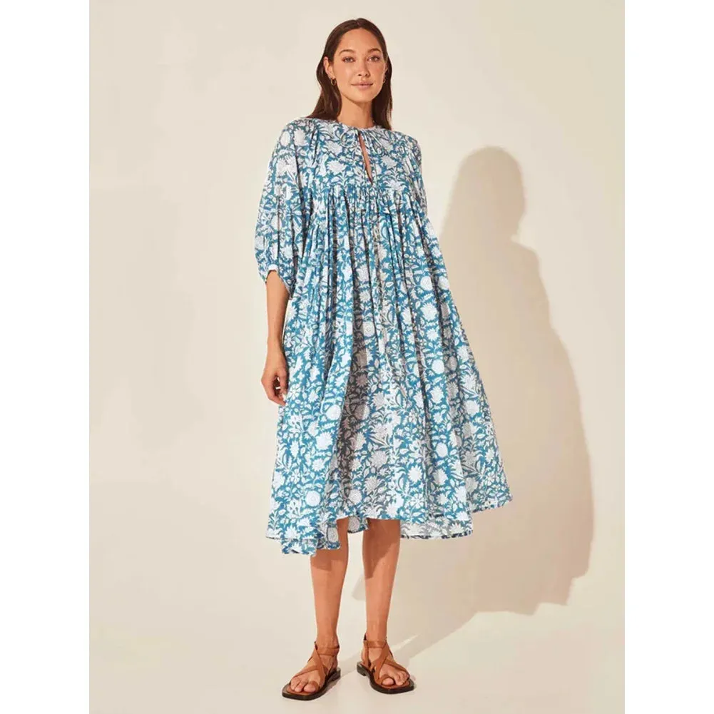 2024 Comfortable Walking Beachwear Floral Elegant Boho Dress