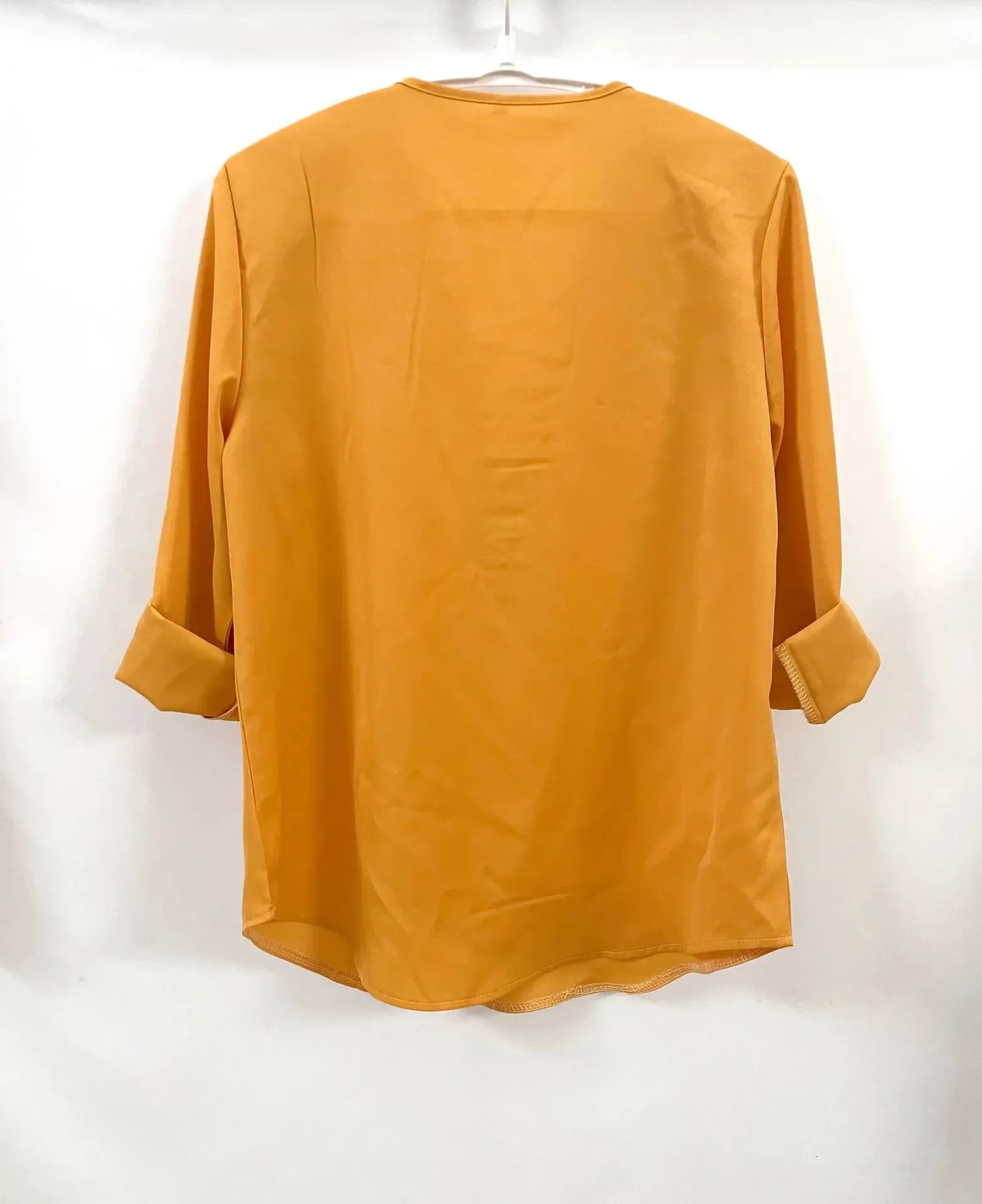 2024 Quality HotSale Plus Size Deep V Neck Women Blouse Chiffon Cool Loose Shirt Fashion Casual Ladies Tops Sexy Zipper Pullover