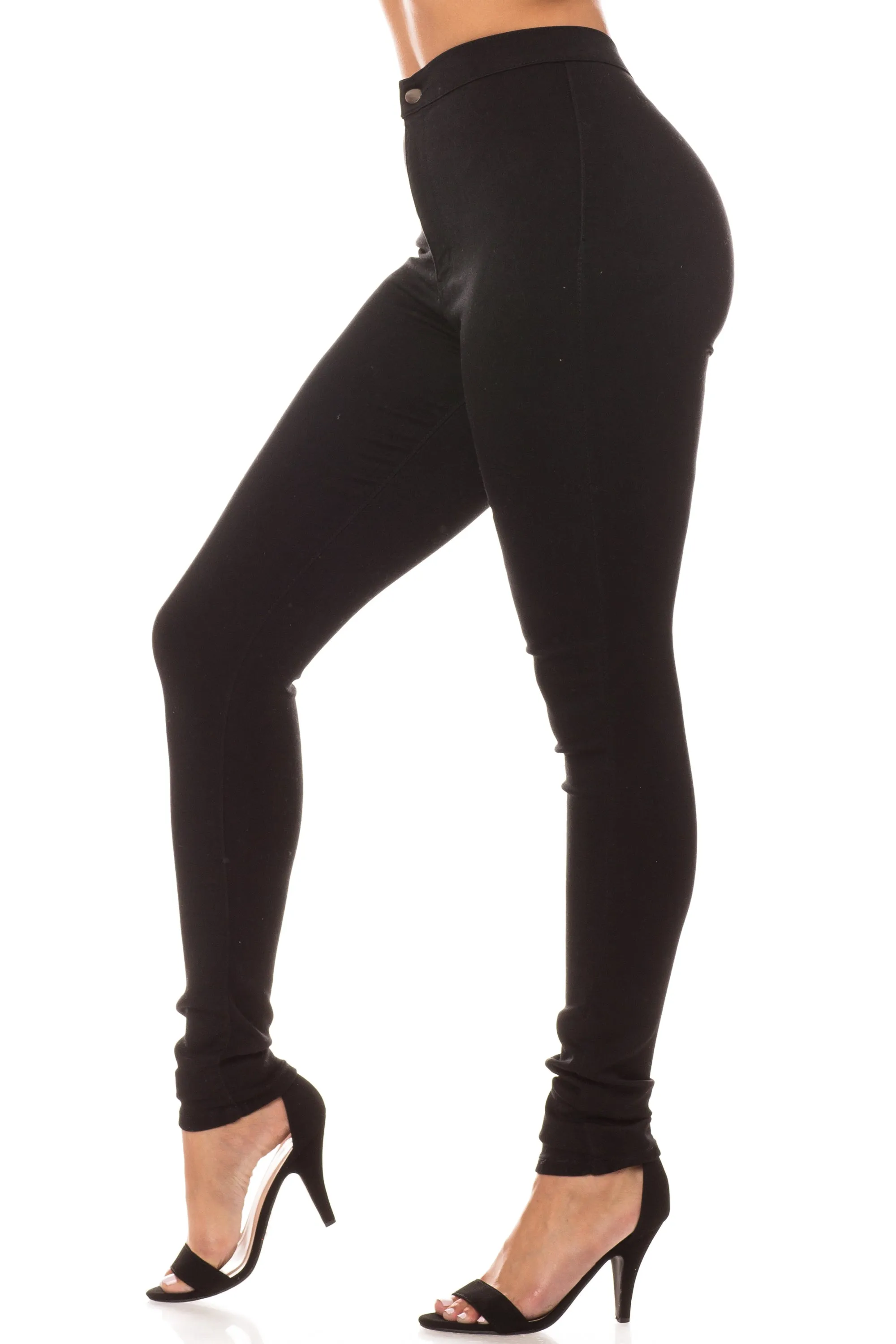 4500 Women's Super High Waisted Skinny Jeans