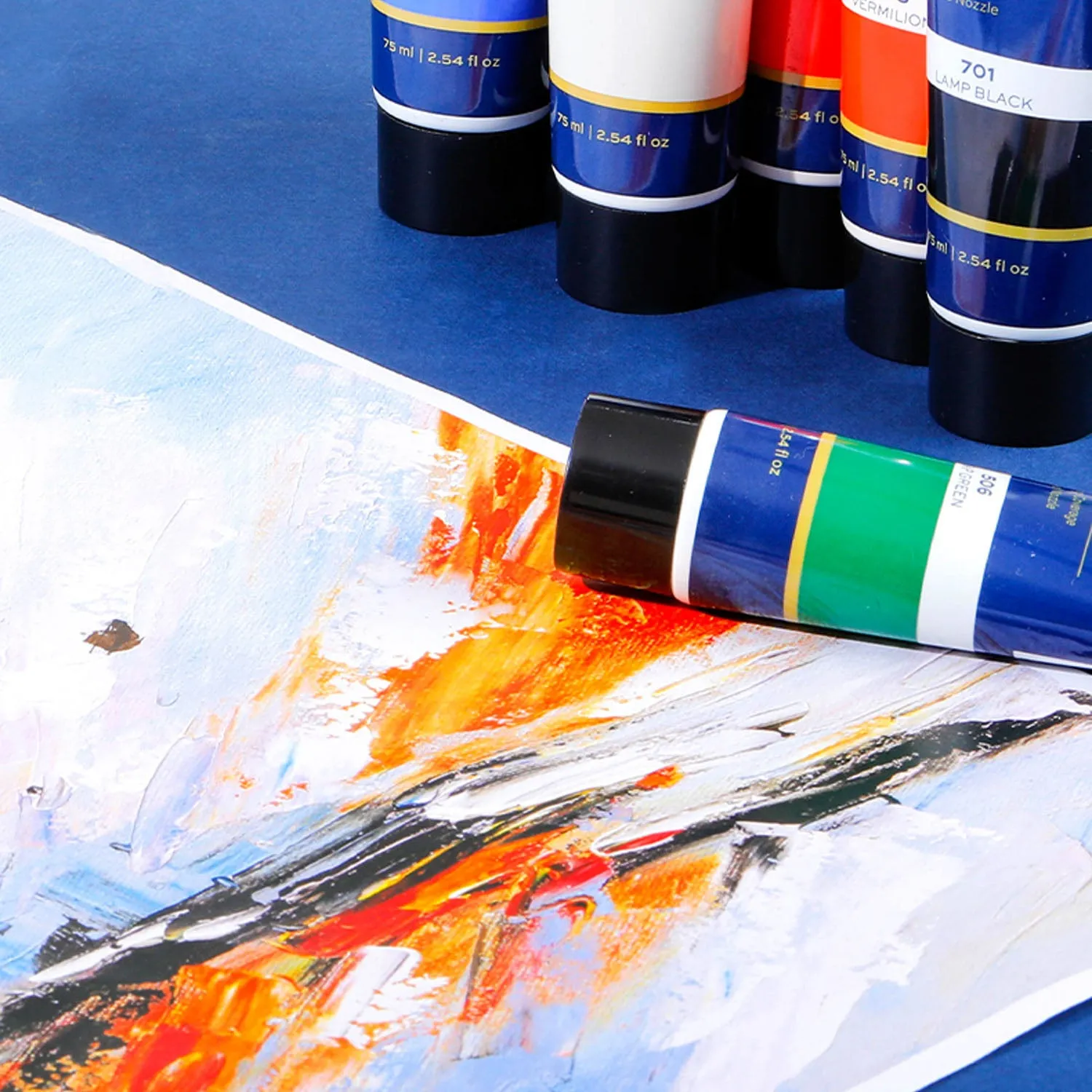75ml Acrylic Color (Phthalocyanine Blue)