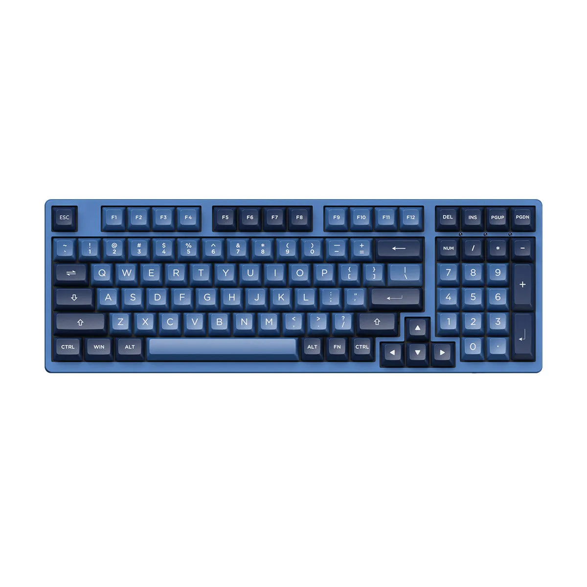 Akko Ocean Star 3098B Plus Multi-Mode Cherry North-Facing RGB Hot-Swappable Mechanical Keyboard (Akko V3 Cream Yellow Pro)