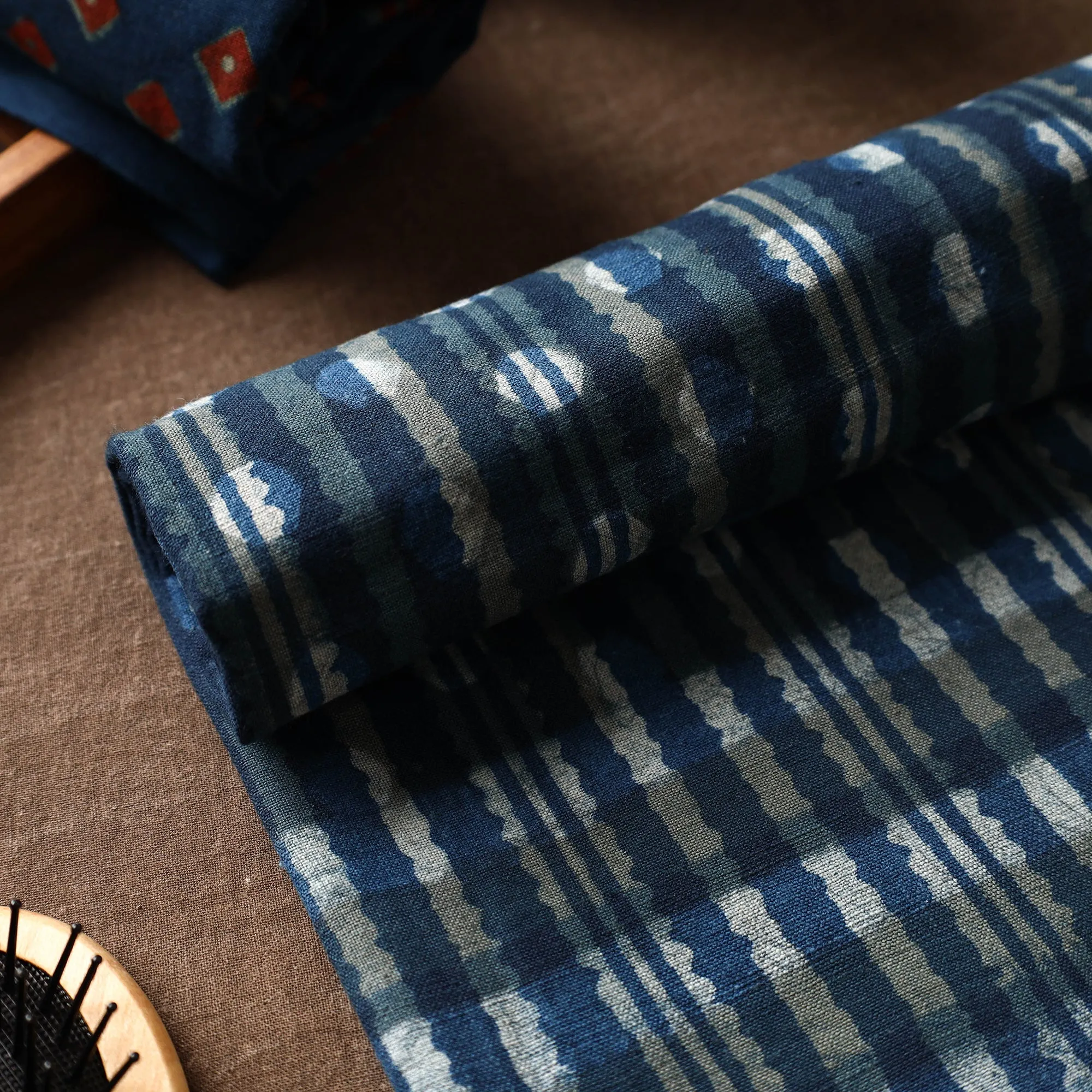 Akola Block Printed Pure Handloom Cotton Towel