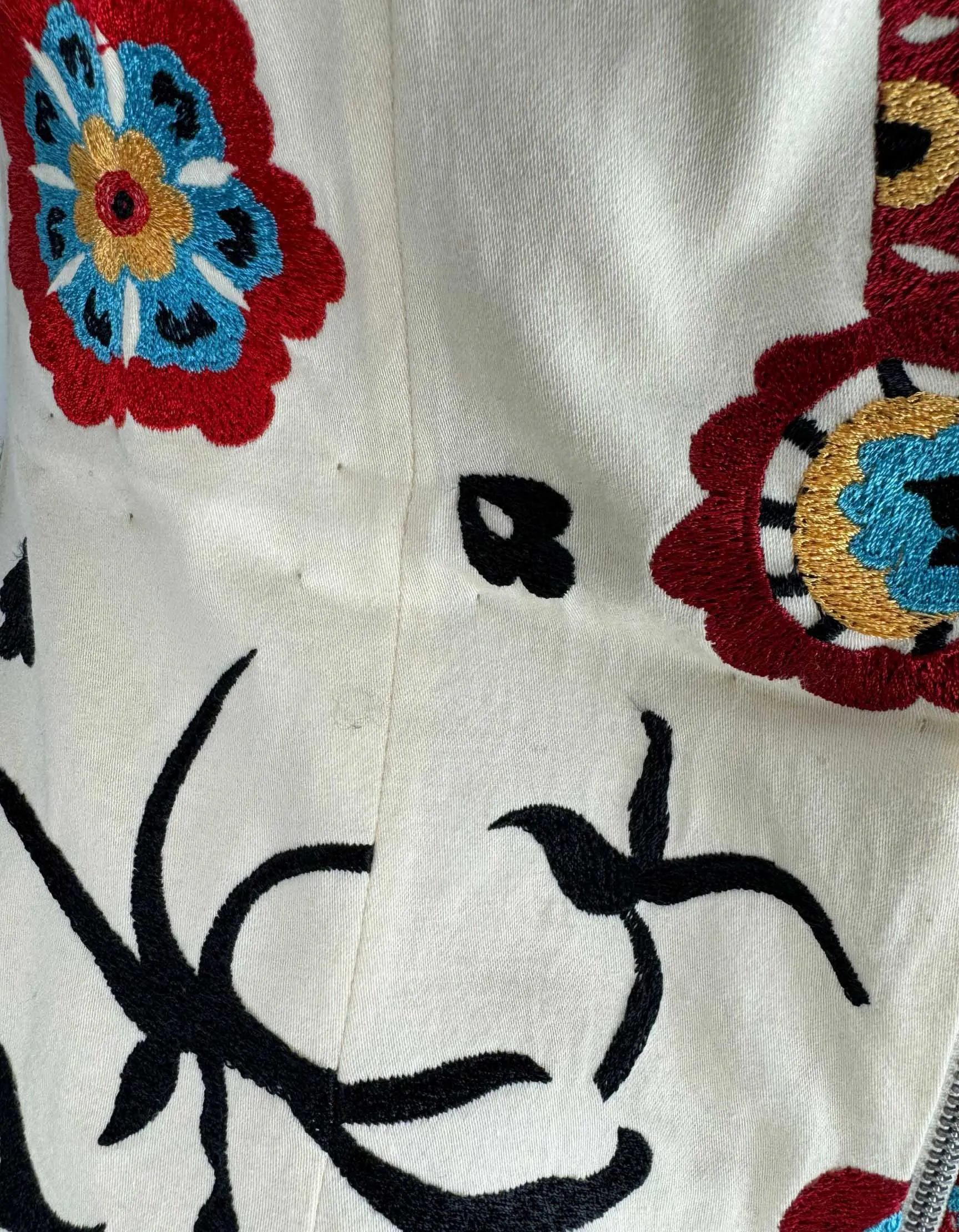ALICE   OLIVIA Floral embroidered midi dress - 8 US