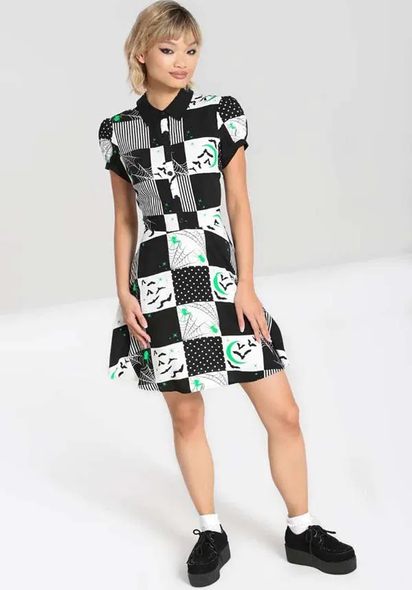 Annie [Black/White] | MINI DRESS*