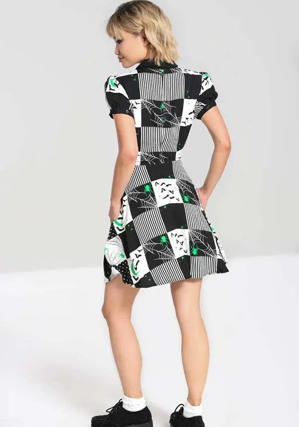 Annie [Black/White] | MINI DRESS*