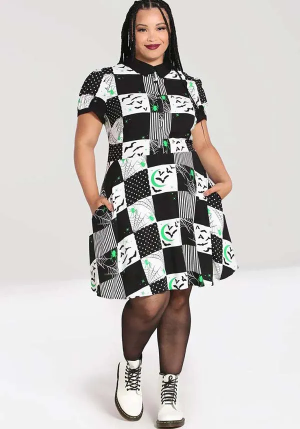 Annie [Black/White] | MINI DRESS*