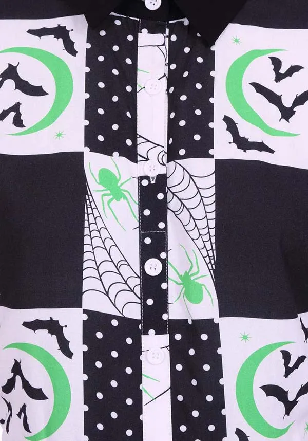 Annie [Black/White] | MINI DRESS*