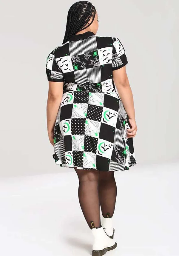 Annie [Black/White] | MINI DRESS*