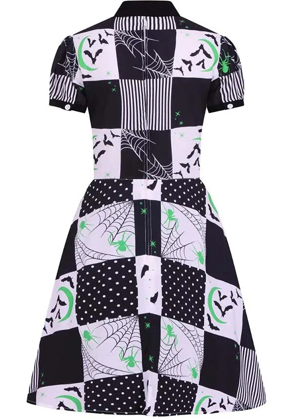 Annie [Black/White] | MINI DRESS*