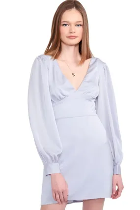 Back Strap Tulip Mini Dress