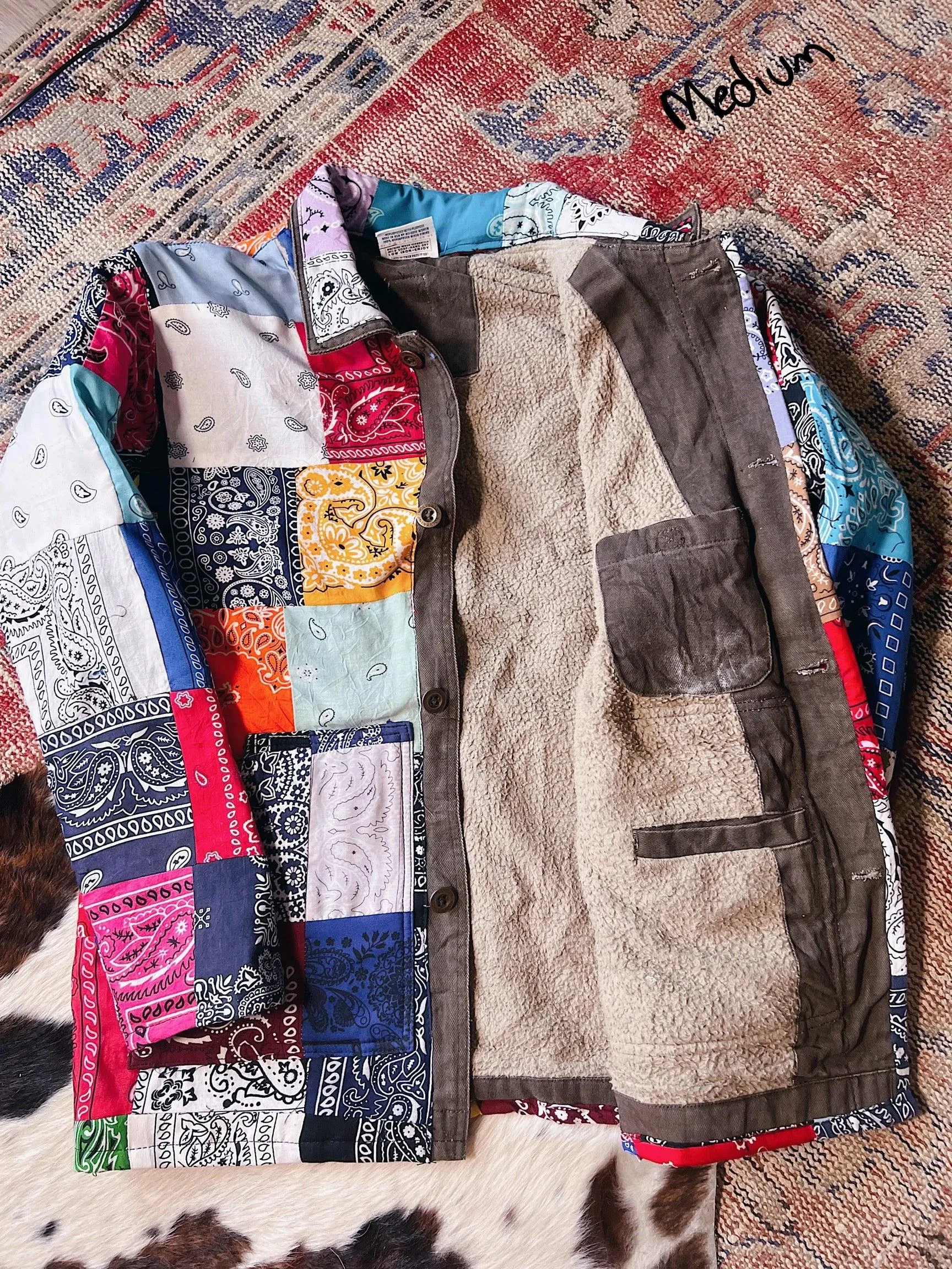 Bandana Patchwork Jacket by the Morgan Factory