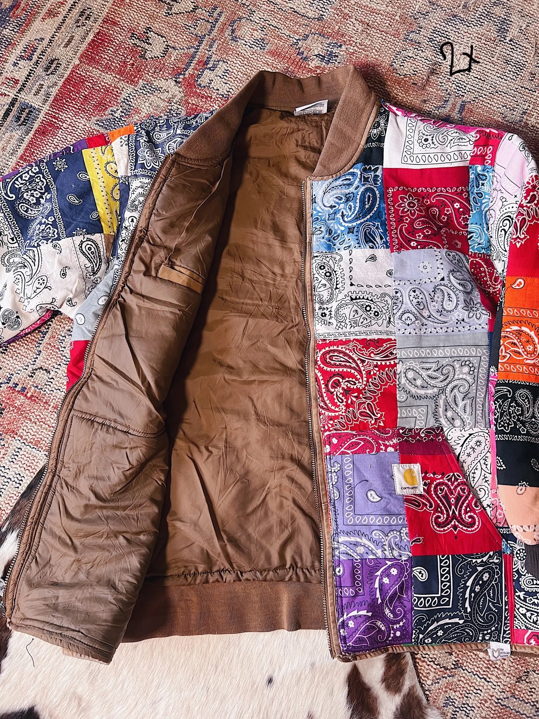 Bandana Patchwork Jacket by the Morgan Factory