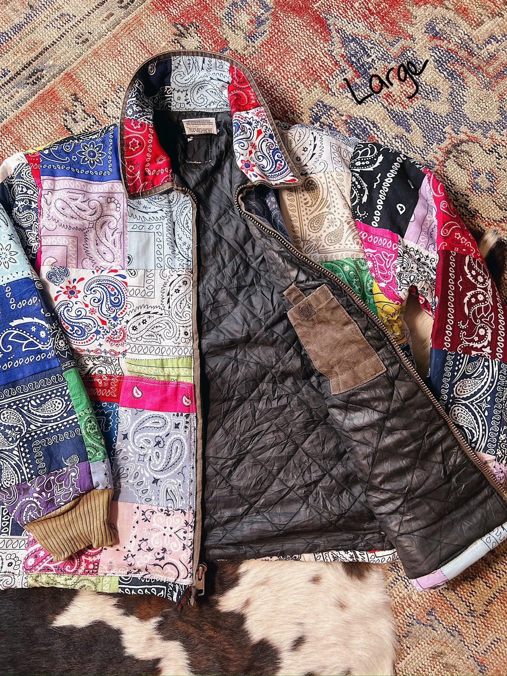 Bandana Patchwork Jacket by the Morgan Factory