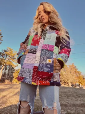 Bandana Patchwork Jacket by the Morgan Factory