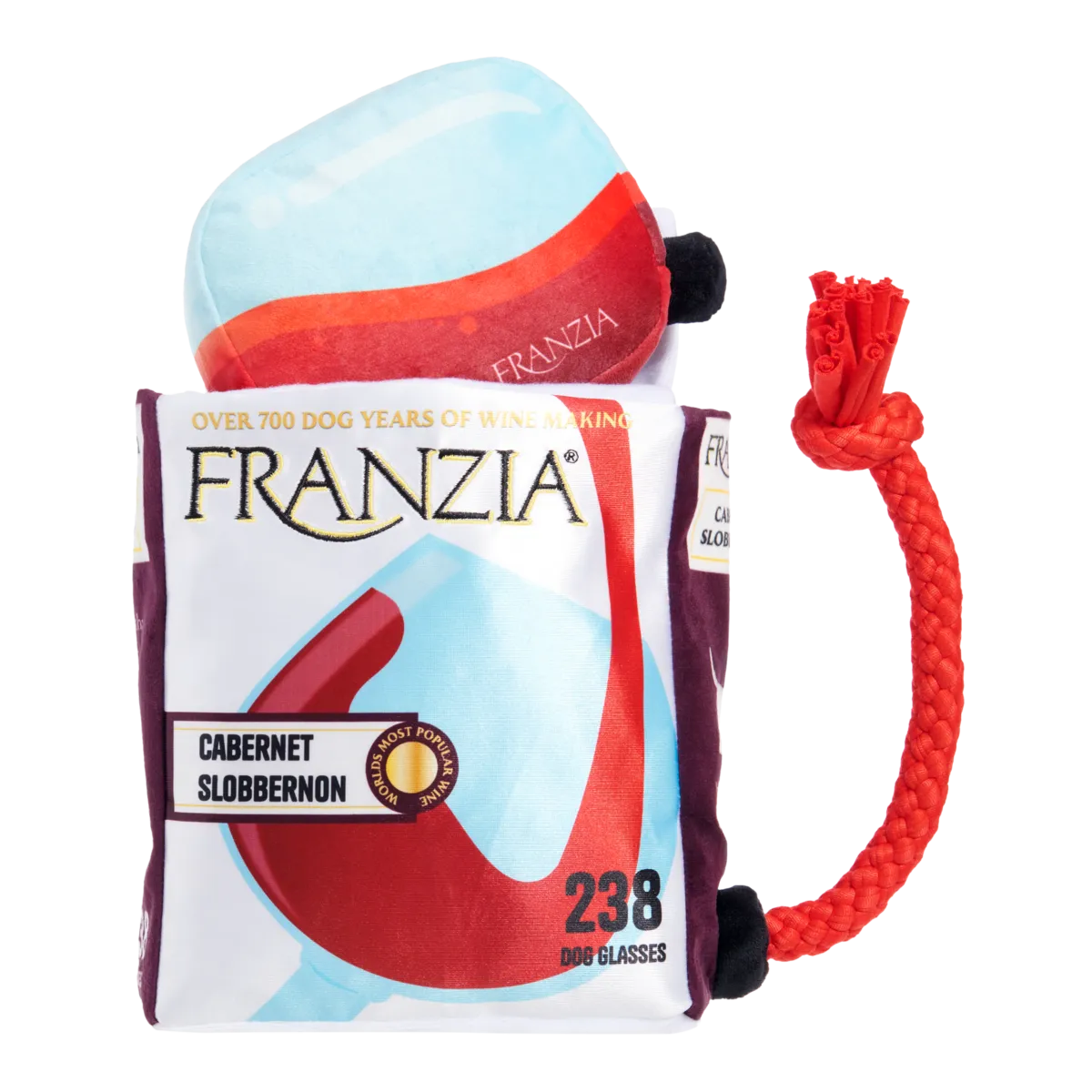 BARK x Franzia Wine Toy