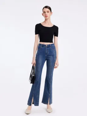 Basic Fitted Crop Top