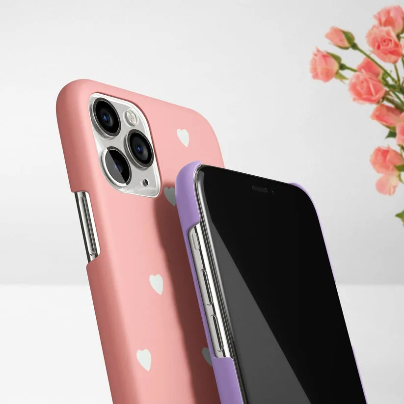 Be Loved Heart Phone Case Cover Color Peach For Vivo