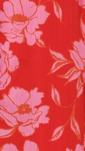 Bell Top - Red Print