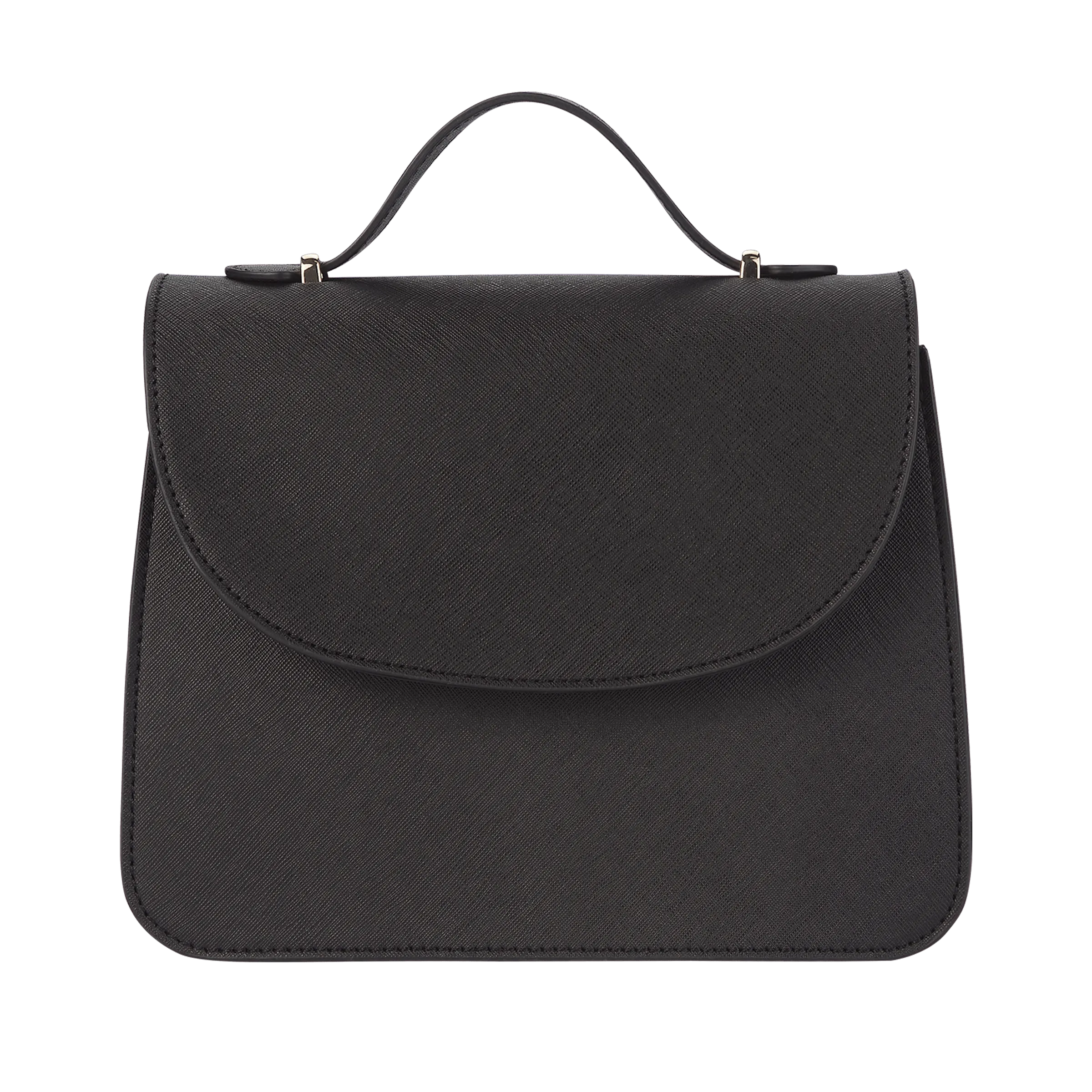 Black - Saffiano Shoulder Bag