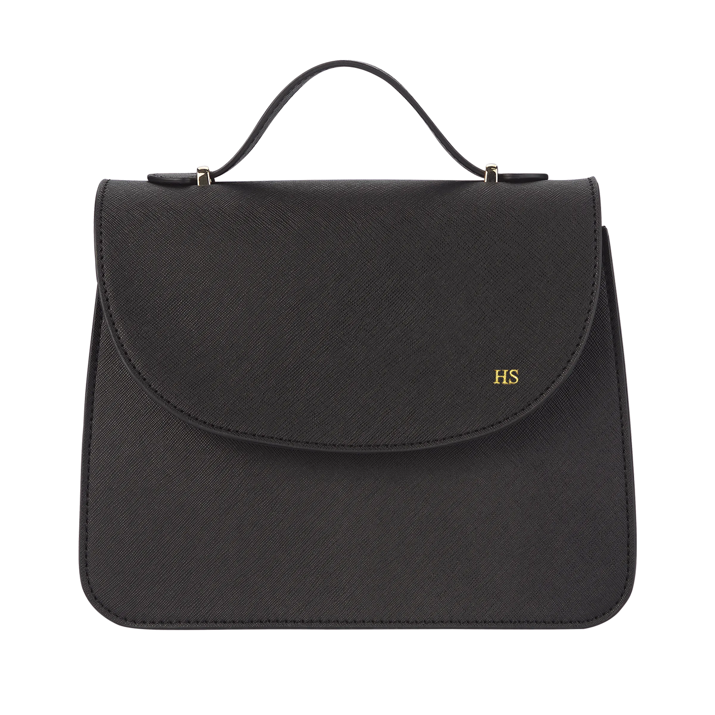 Black - Saffiano Shoulder Bag