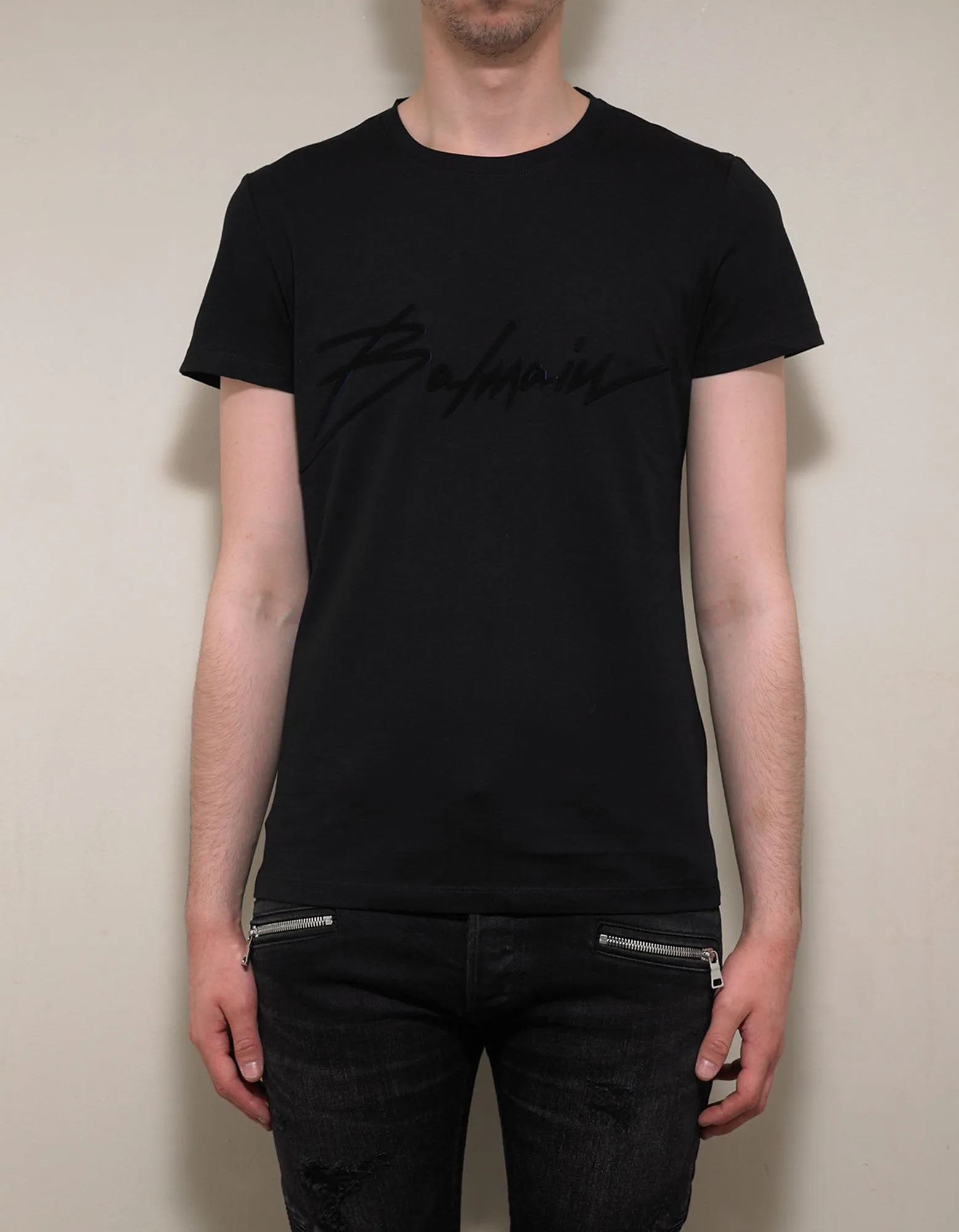 Black Signature Logo T-Shirt