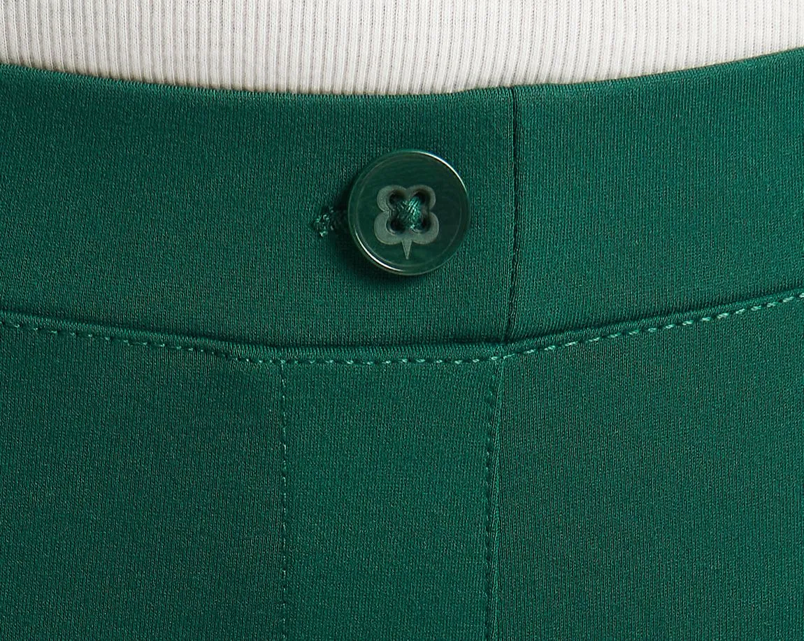 Boot Cut | Two-Pocket Dress Pant Yoga Pants (Botanical)