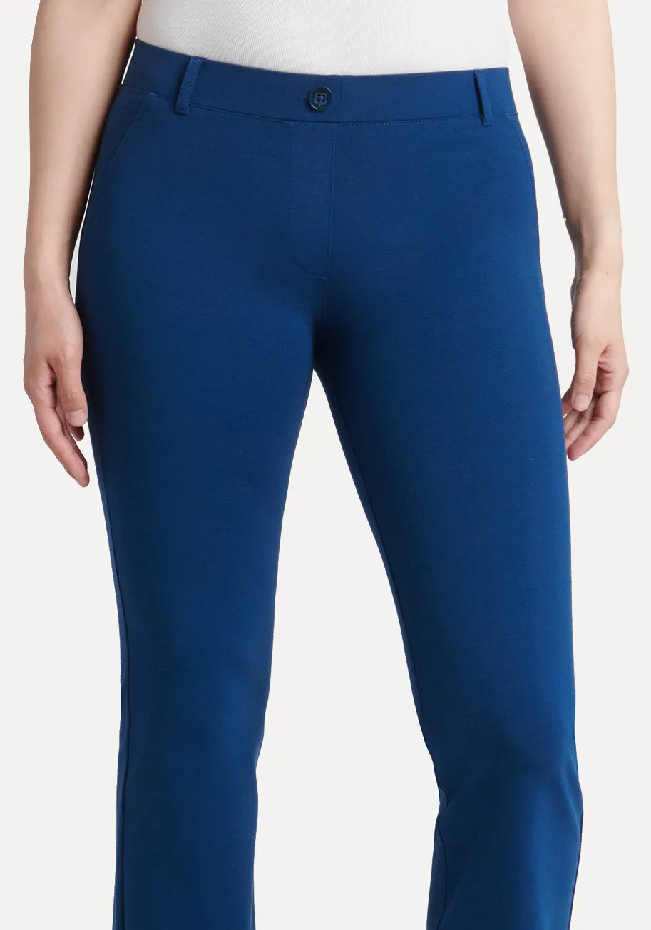 Boot Cut | Two-Pocket Dress Pant Yoga Pants (Poseidon)
