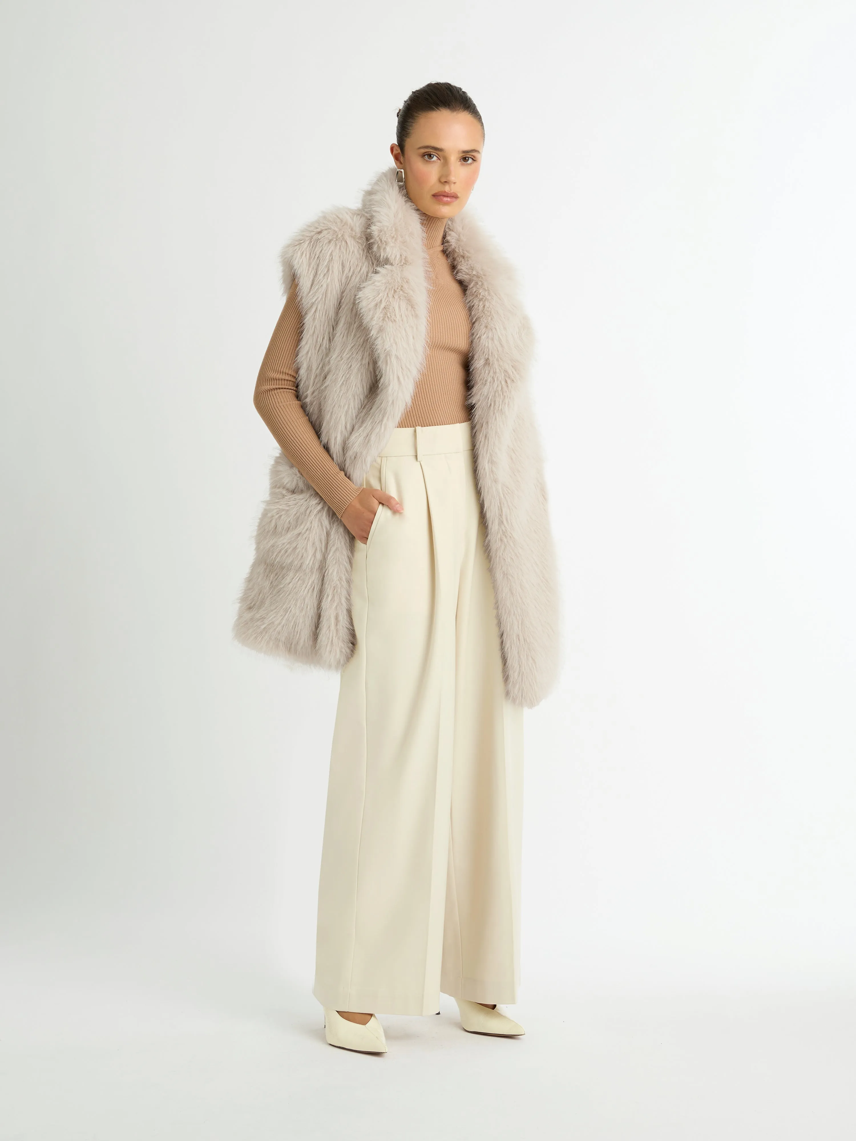 CINDY FUR VEST