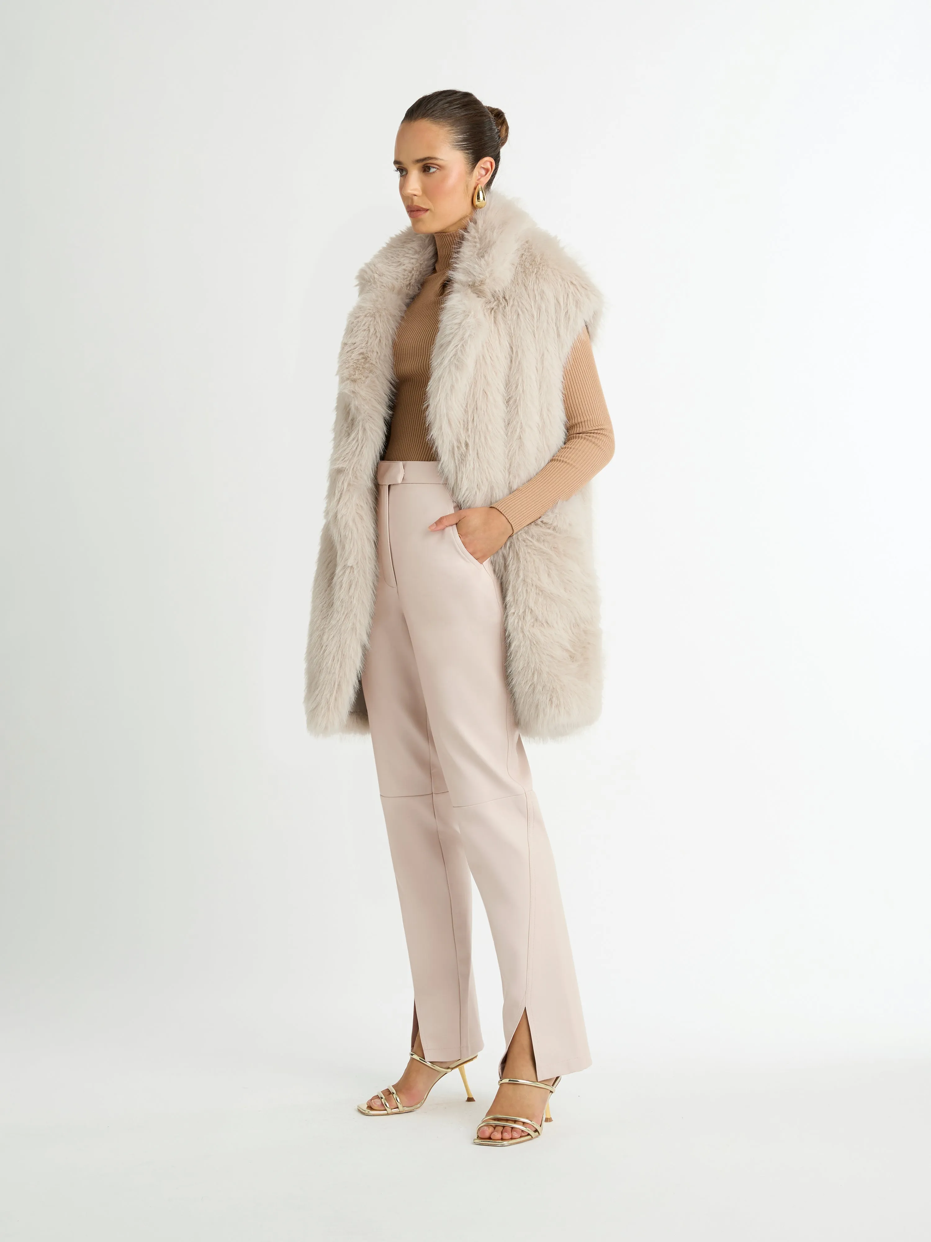 CINDY FUR VEST