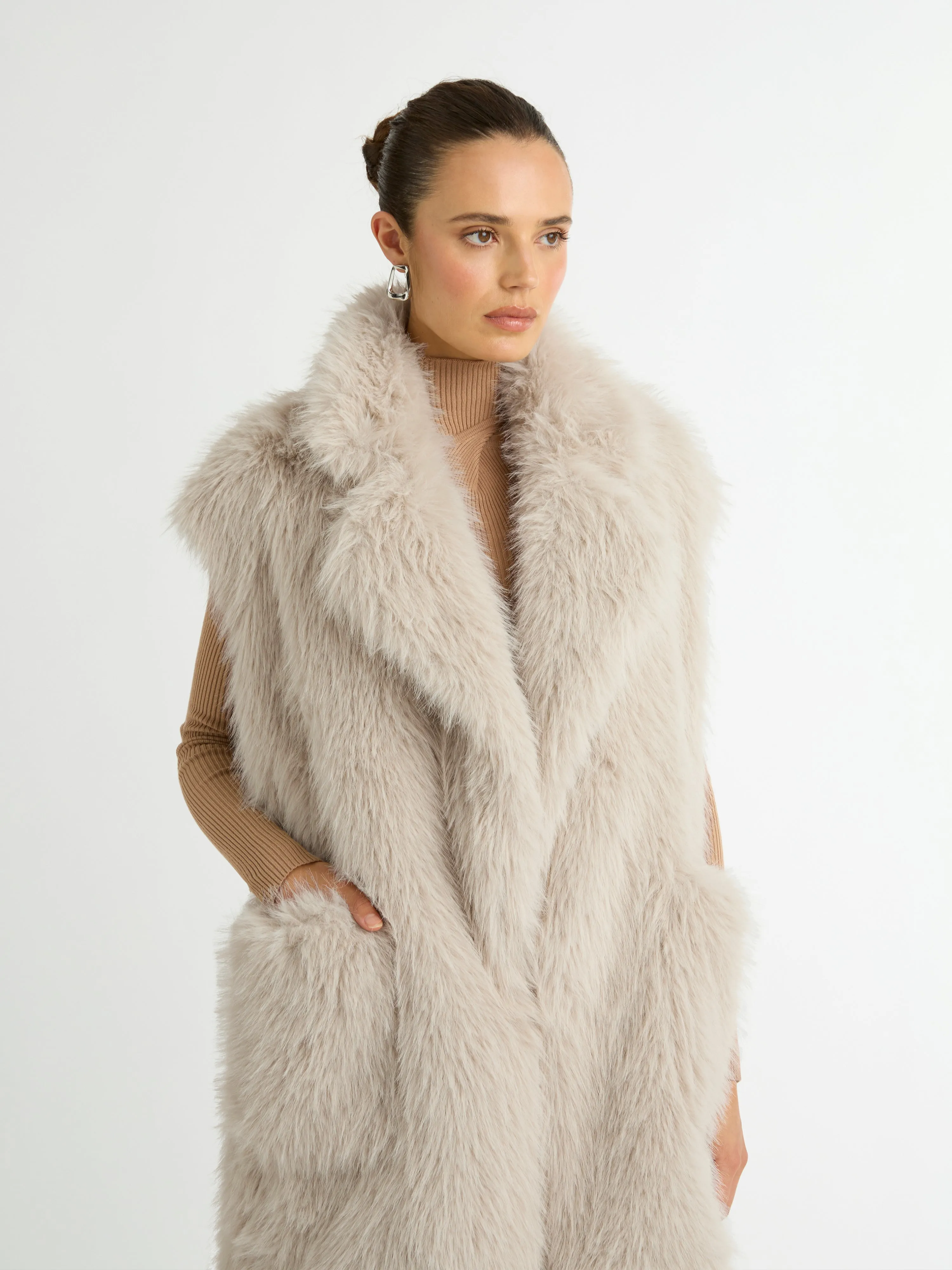 CINDY FUR VEST