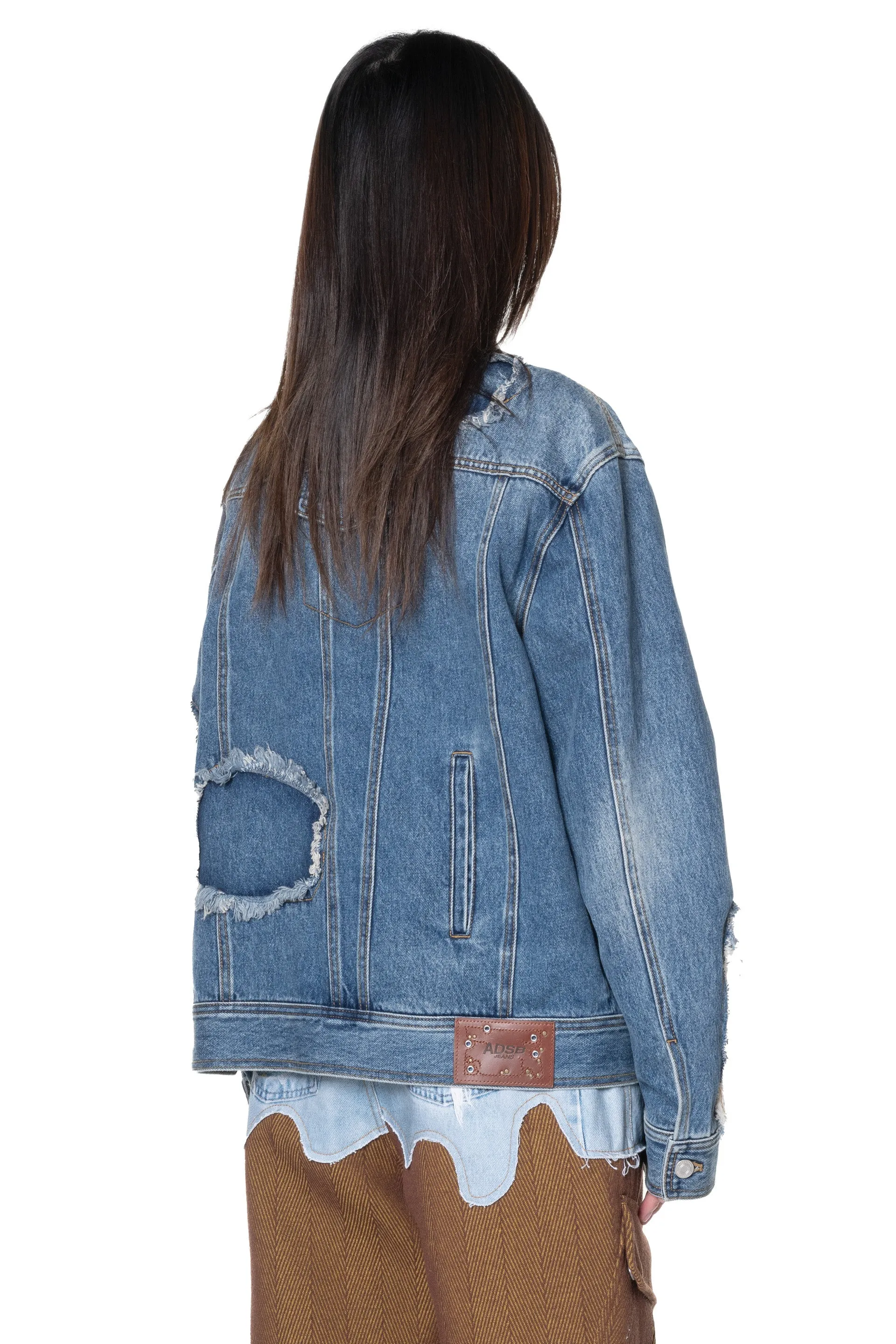 Daniel Half Cut-Out Denim Jacket