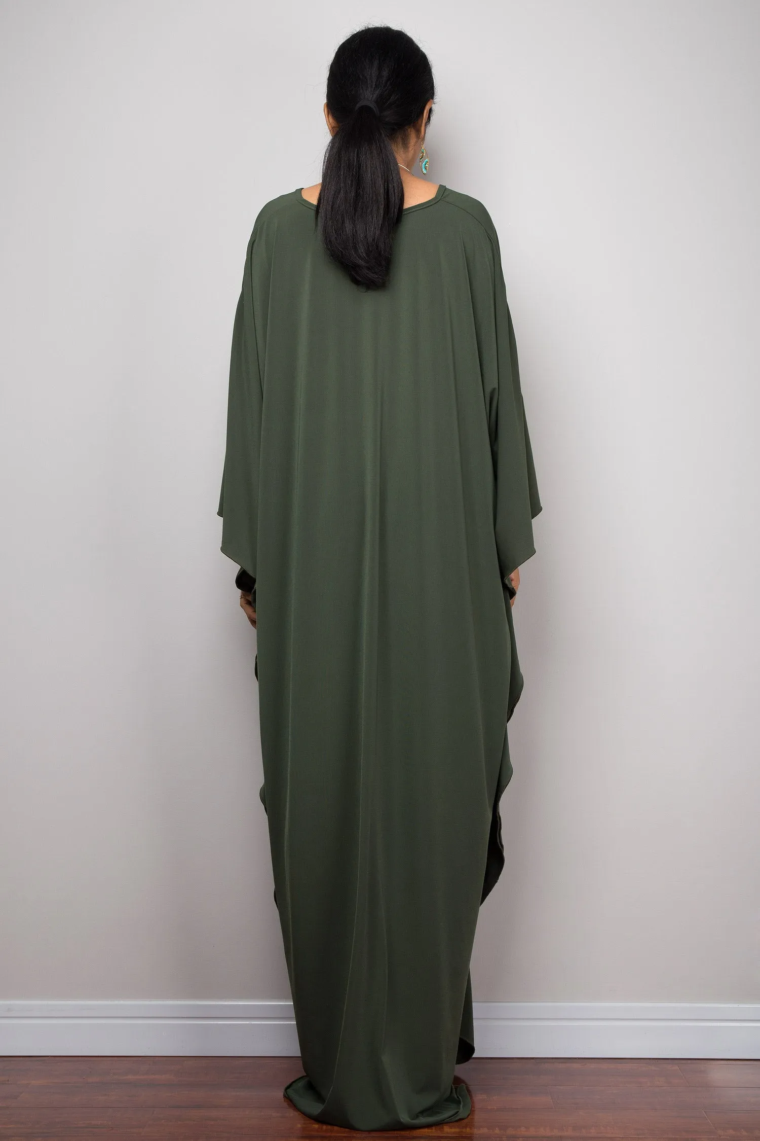 Dark Green kaftan