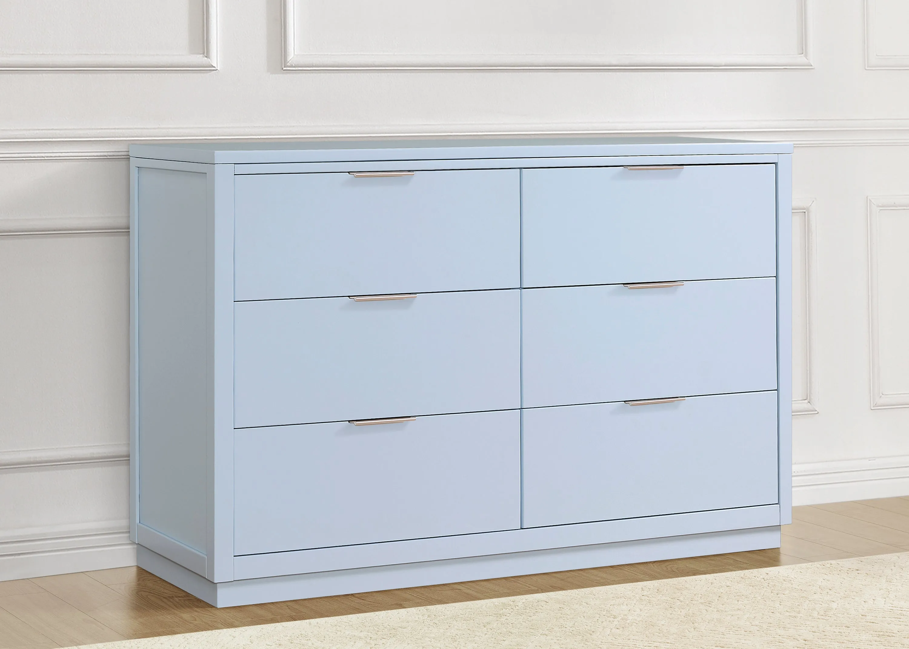 Forever 6 Drawer Dresser with Interlocking Drawers -Classic Collection