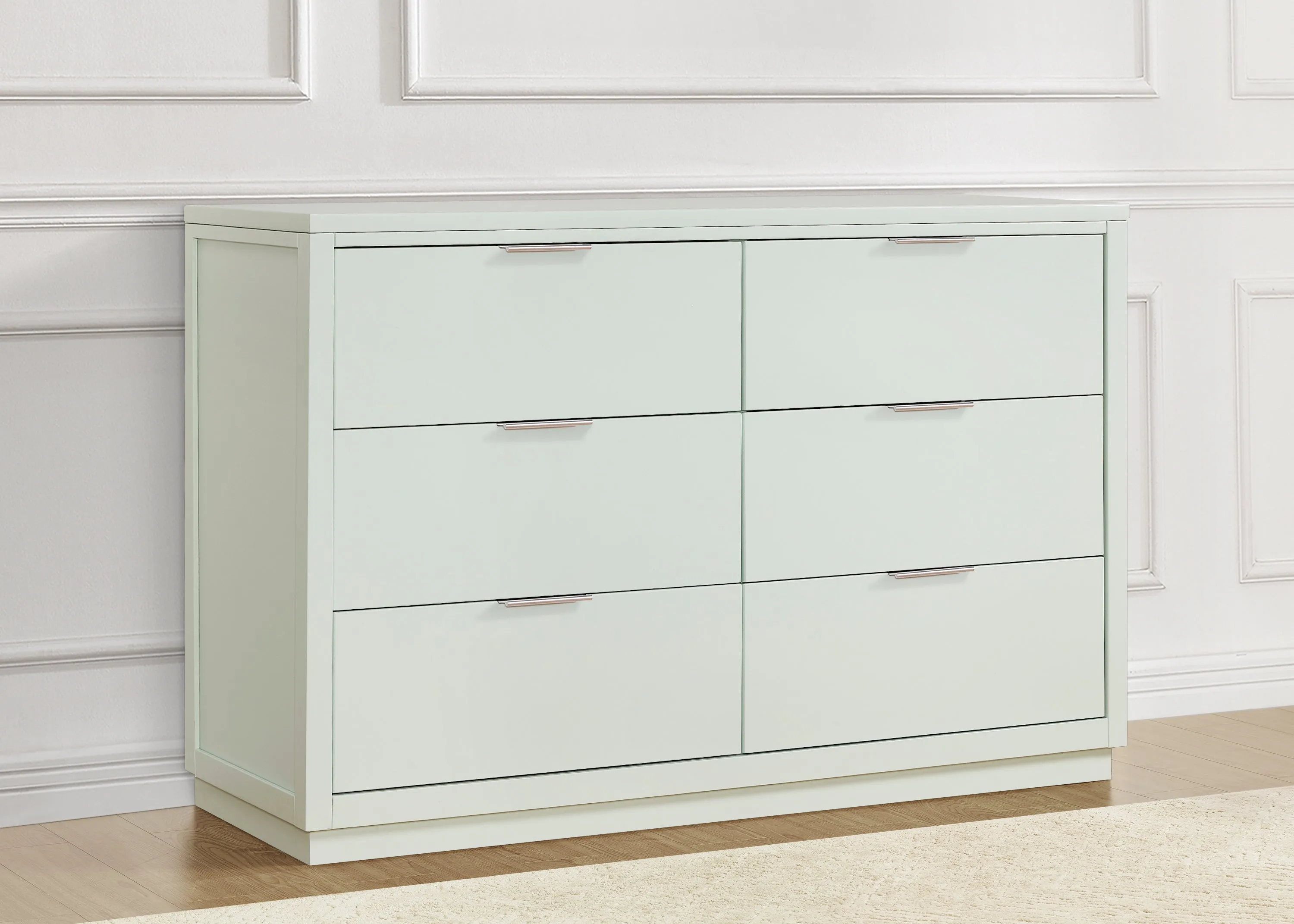 Forever 6 Drawer Dresser with Interlocking Drawers -Classic Collection
