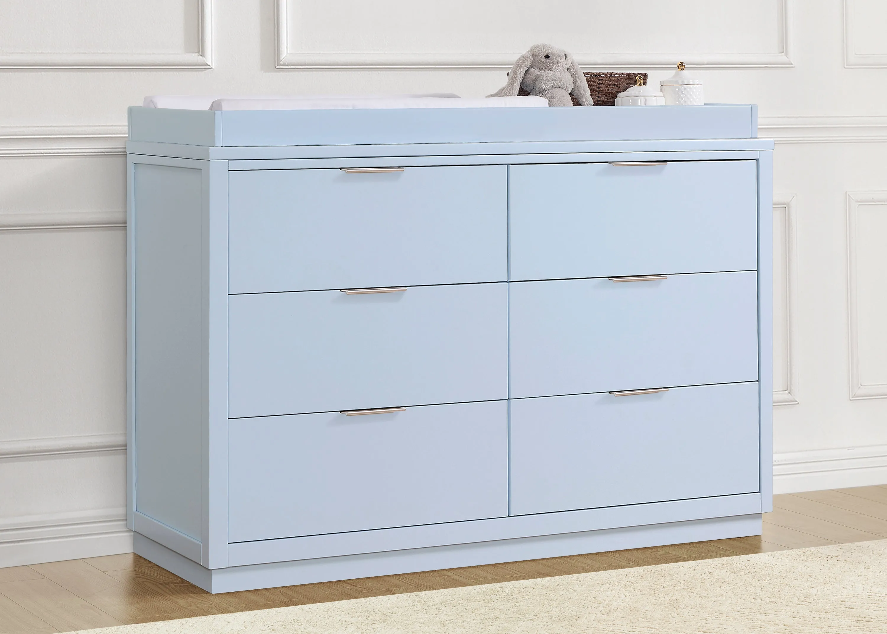 Forever 6 Drawer Dresser with Interlocking Drawers -Classic Collection
