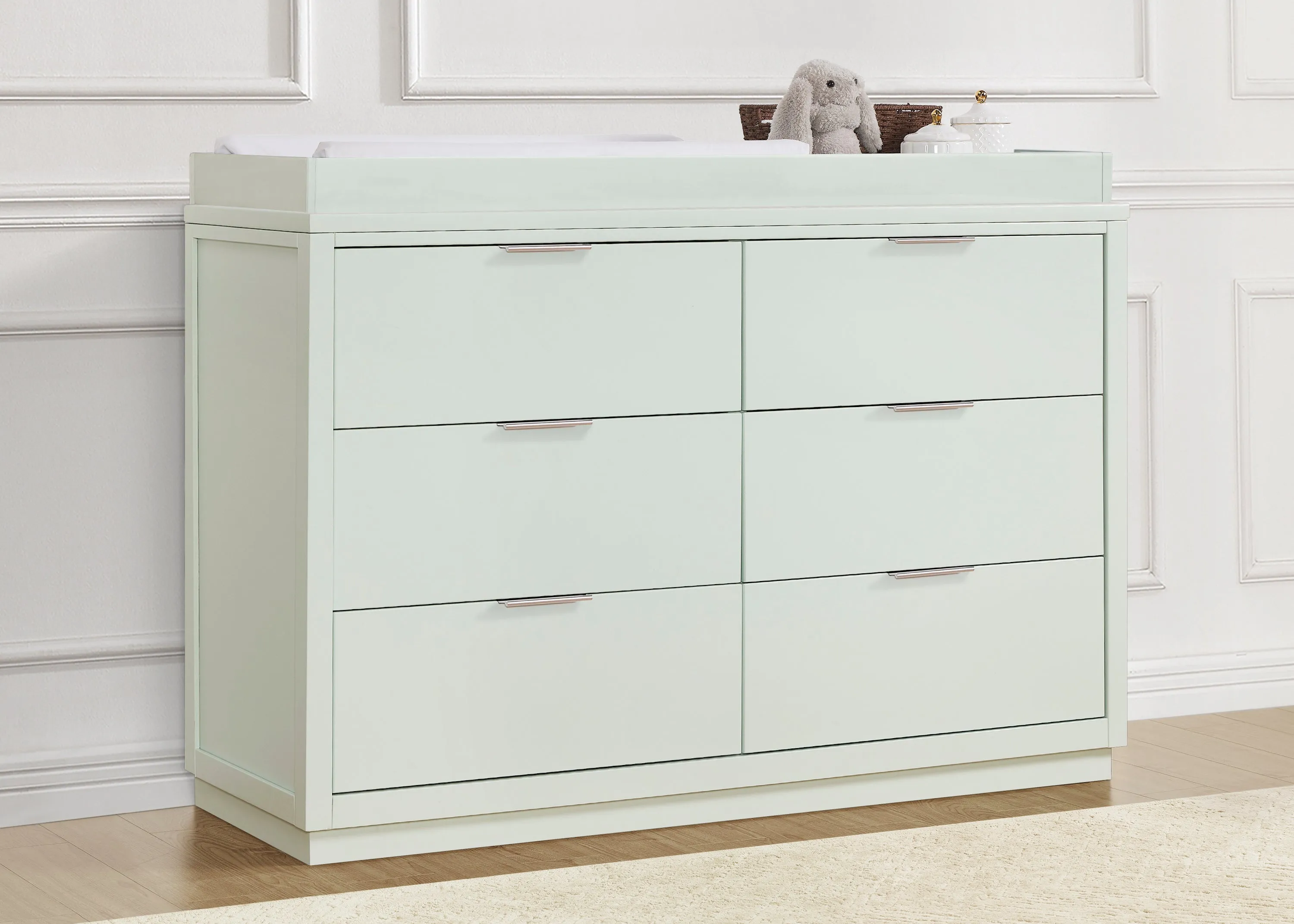 Forever 6 Drawer Dresser with Interlocking Drawers -Classic Collection