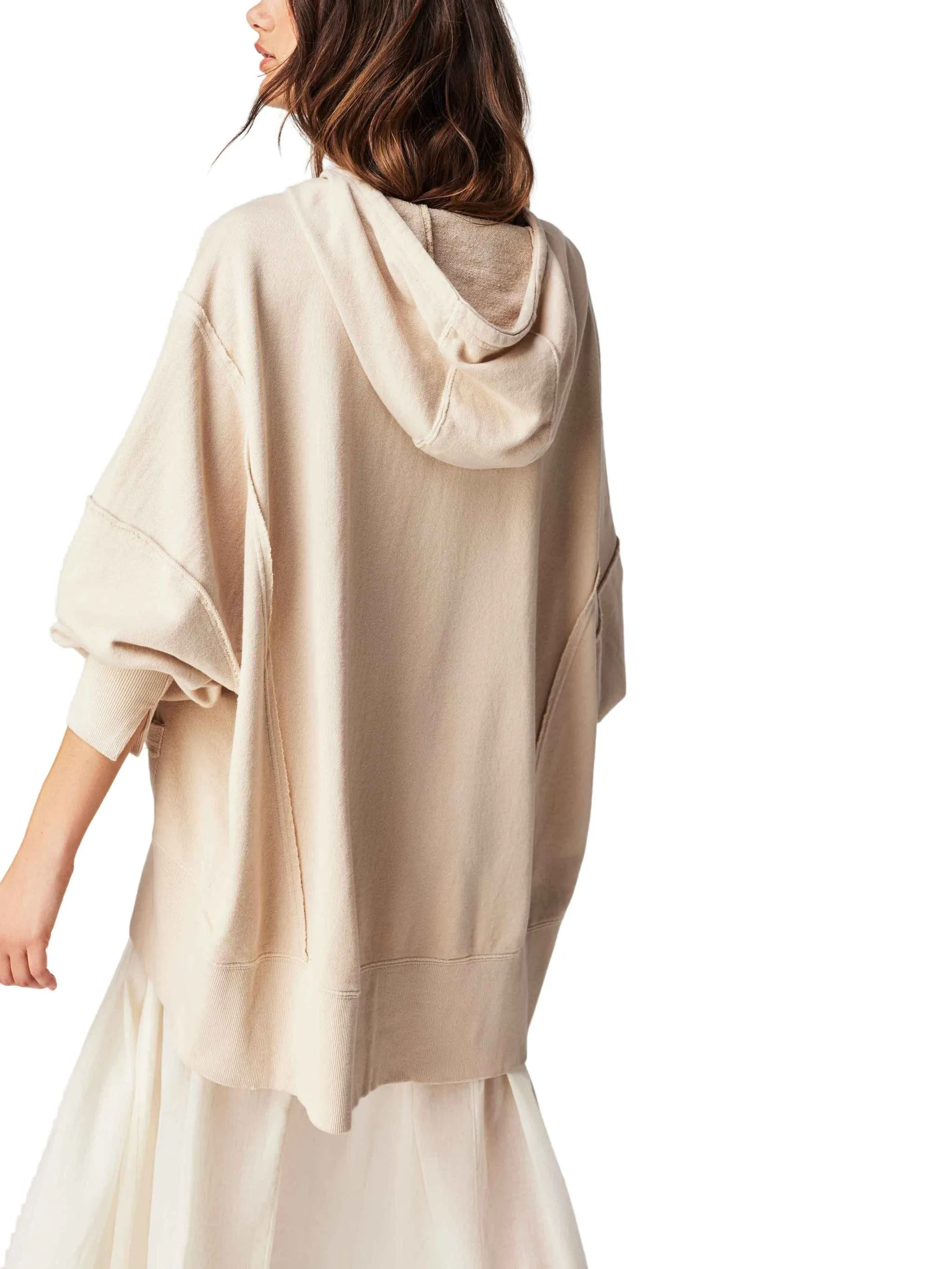 Free People Camden Hoodie - Summer Khaki