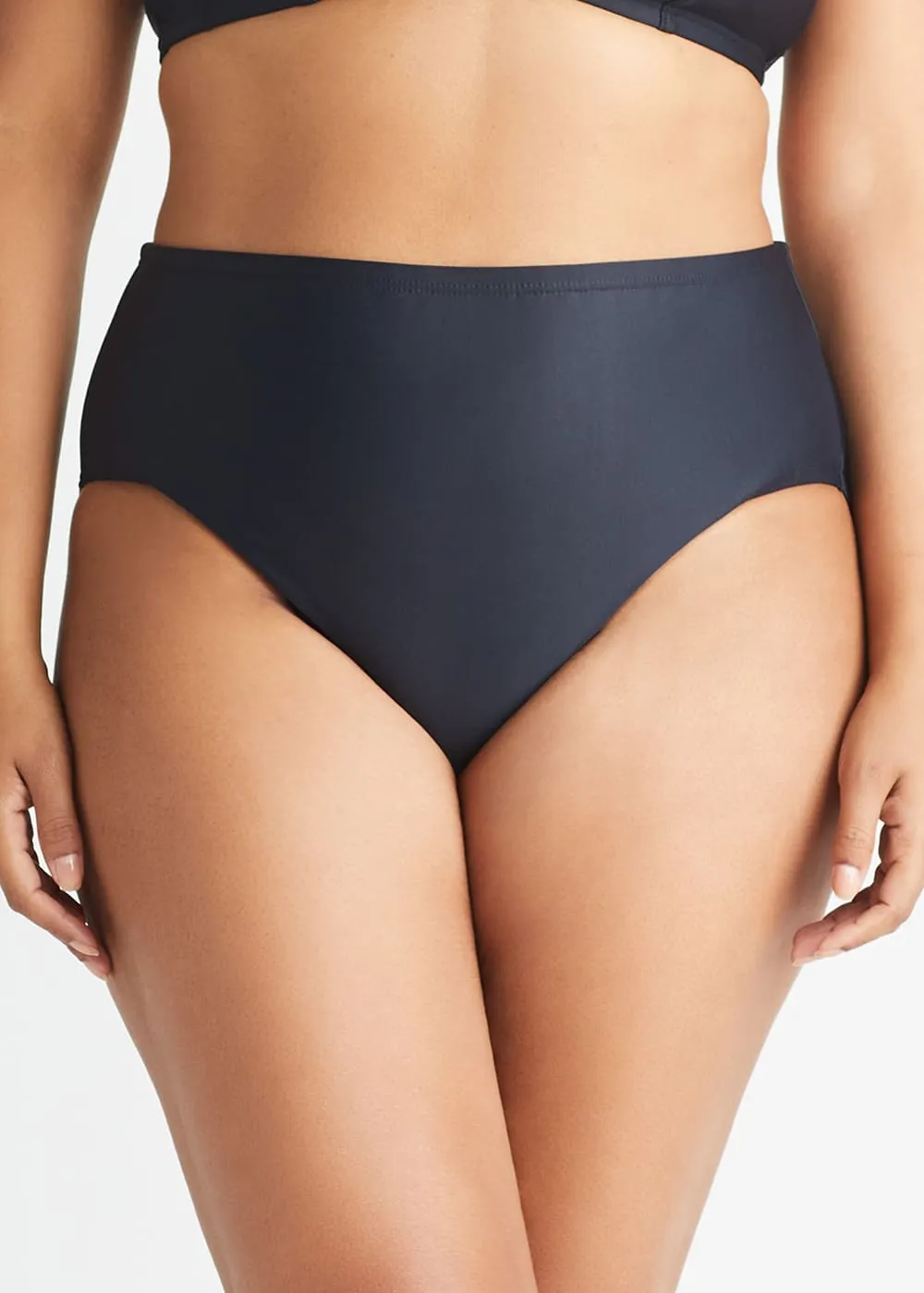 Gaia High Waist Bikini Bottom Swimsuit