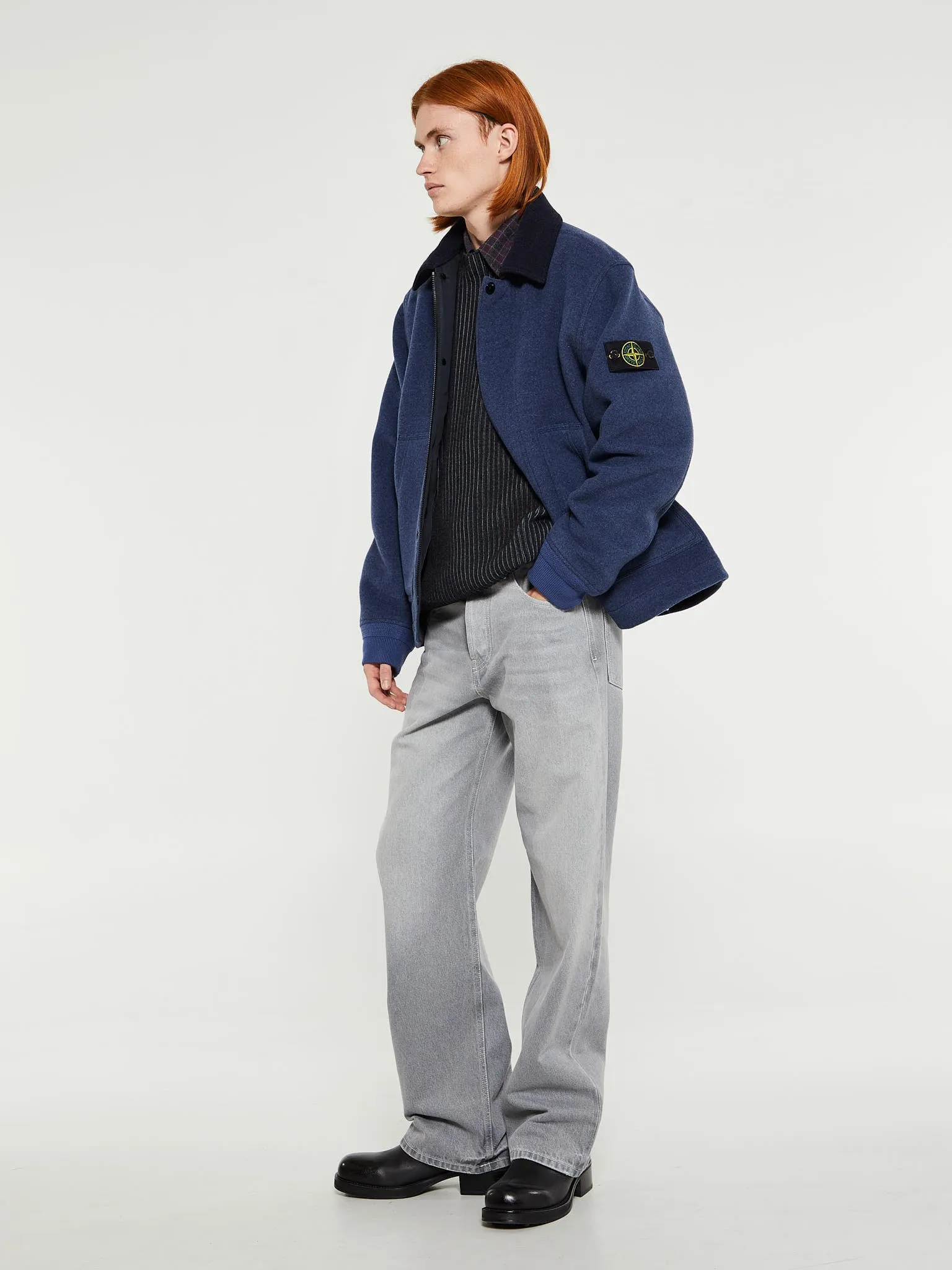 Giubbotto Jacket in Royal Blue