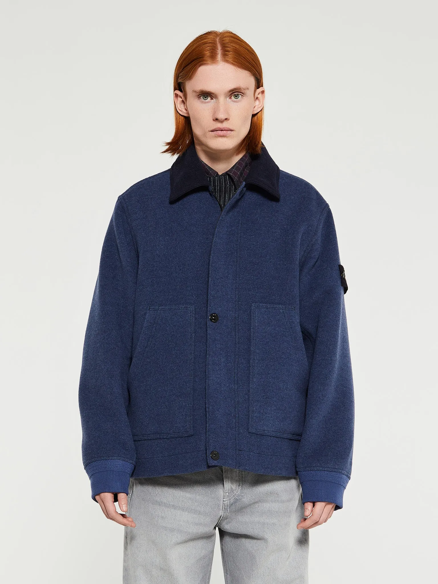 Giubbotto Jacket in Royal Blue