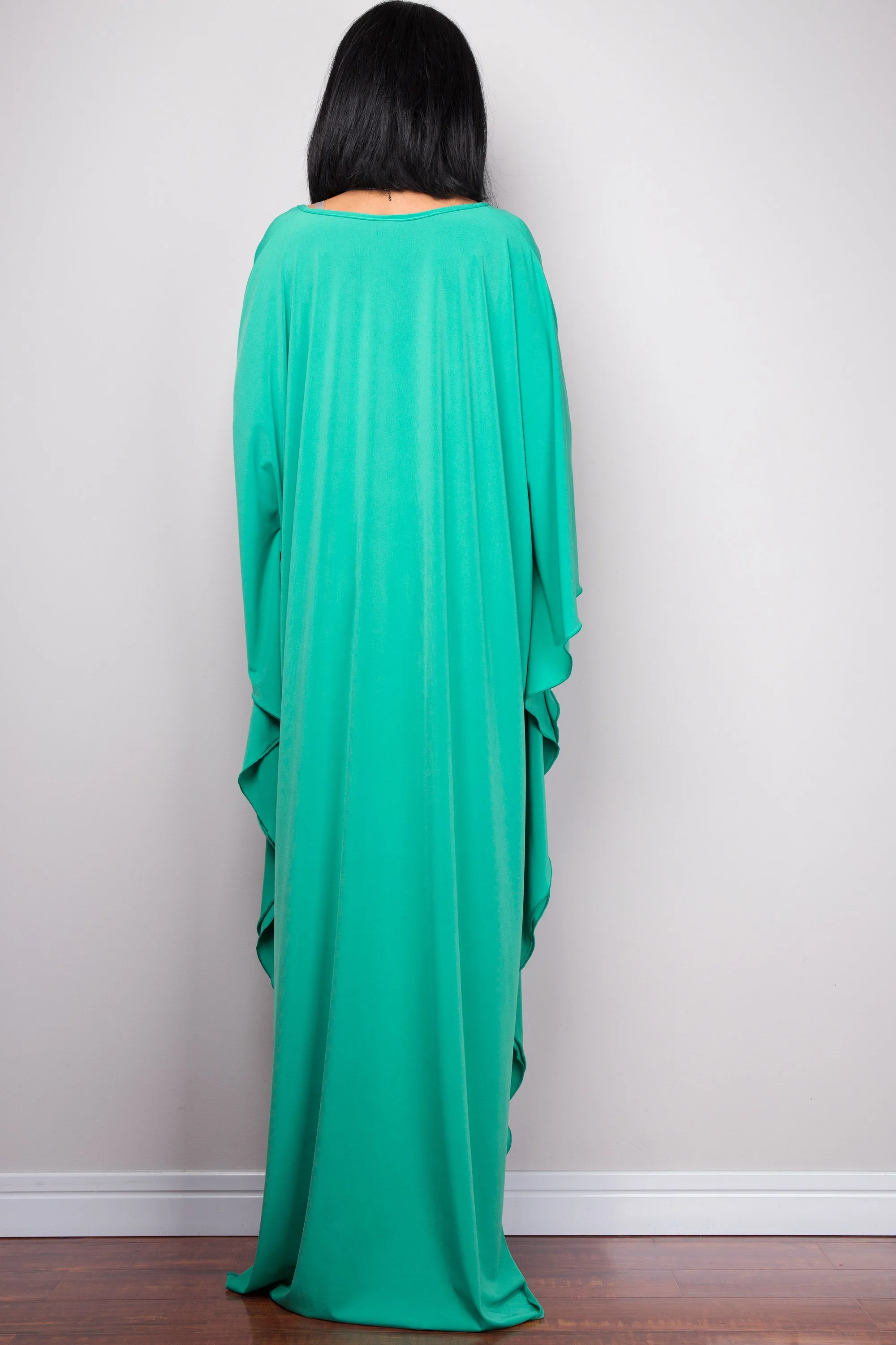Green kaftan