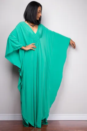 Green kaftan