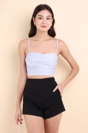 GWEN SEAMLESS SHORTS IN BLACK