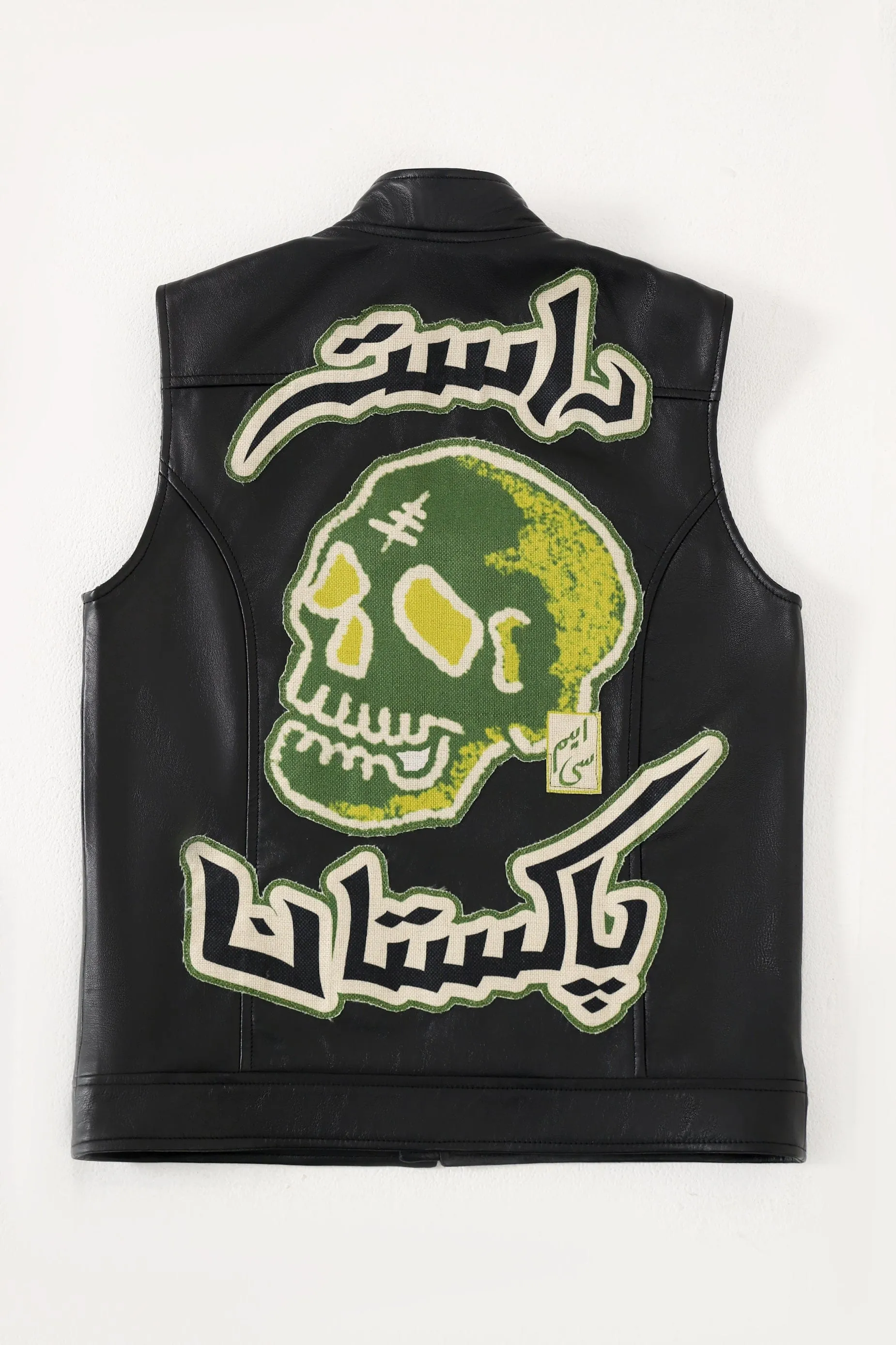 HANDCRAFTED LEATHER PATCH VEST