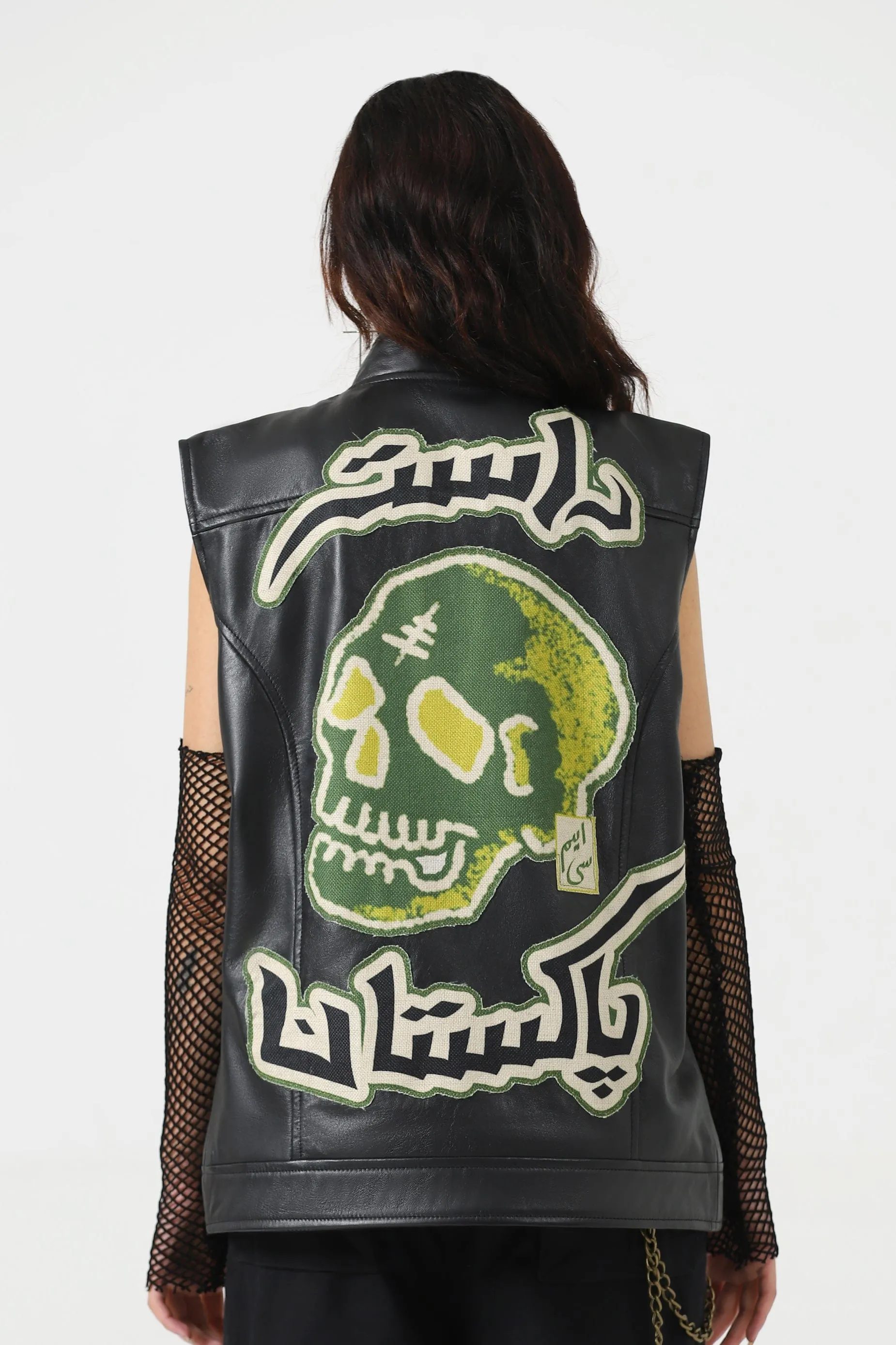 HANDCRAFTED LEATHER PATCH VEST