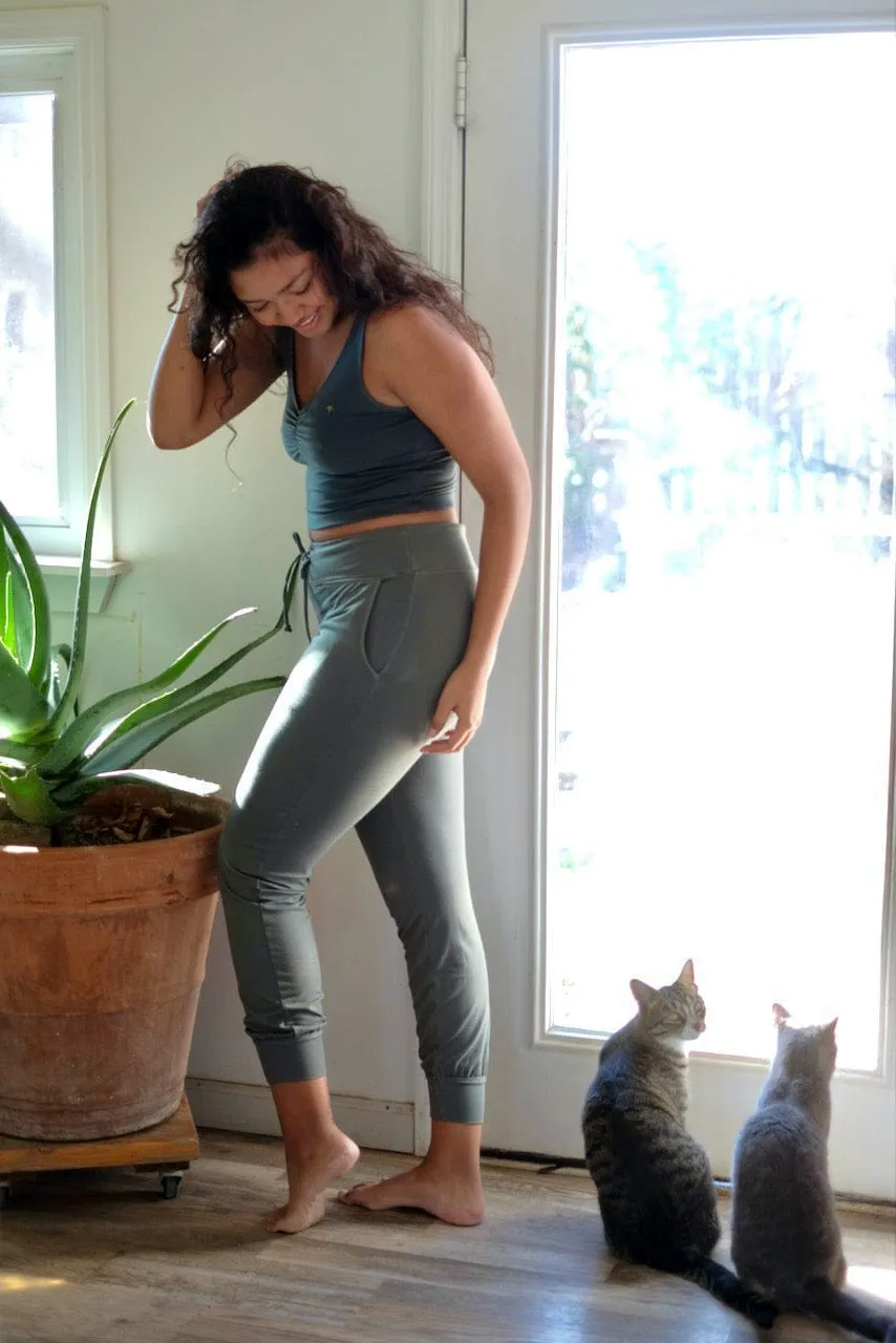 Hidden Beneath Yoga Joggers