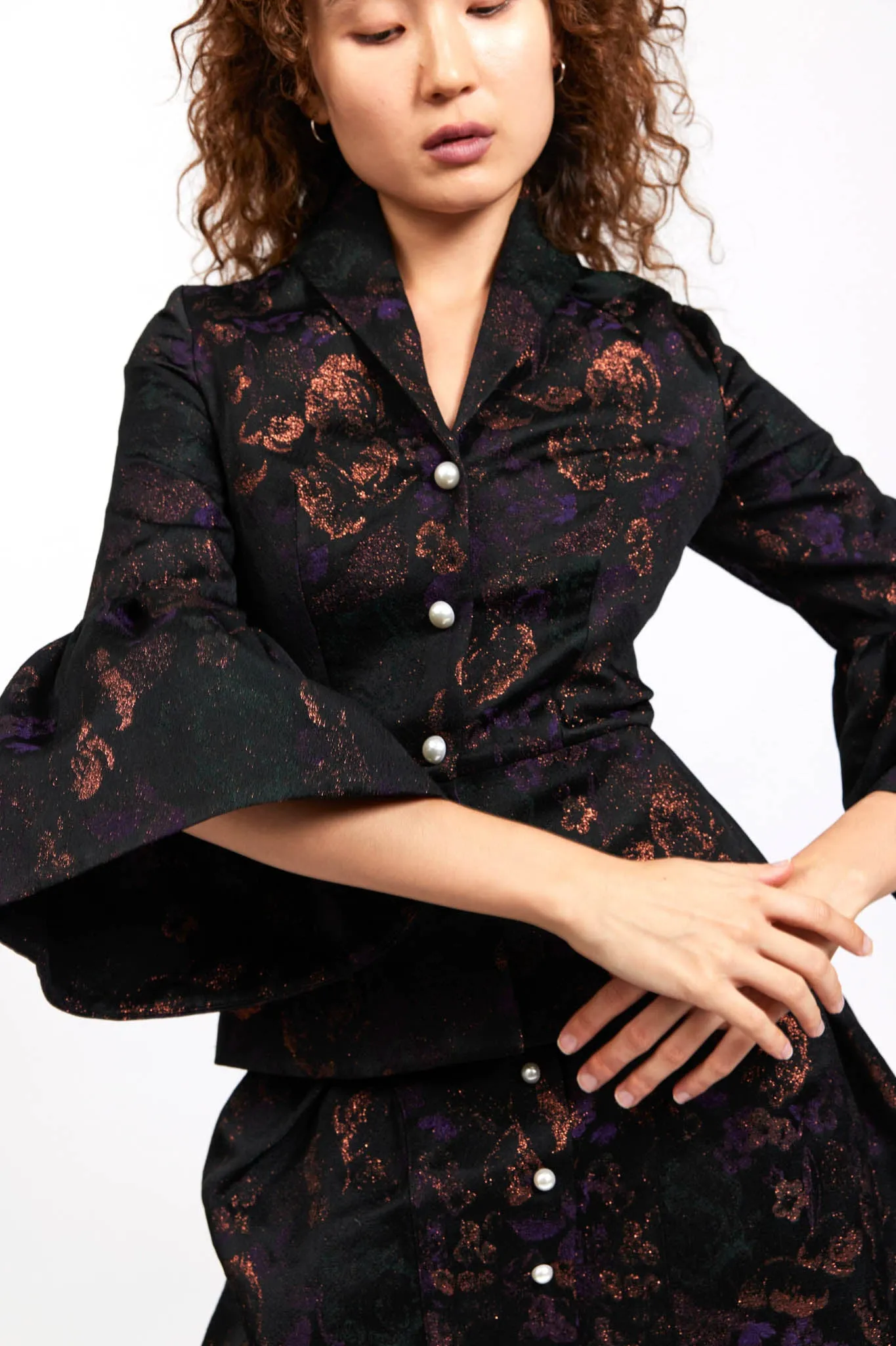 Jerri Jacket in Enchantress Jacquard