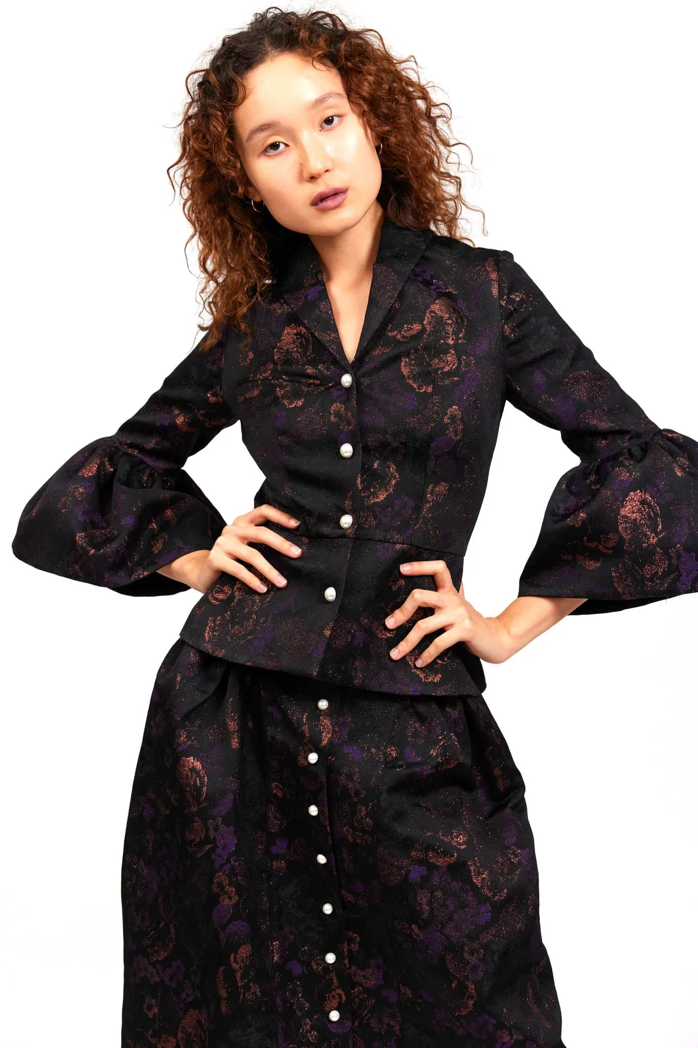 Jerri Jacket in Enchantress Jacquard